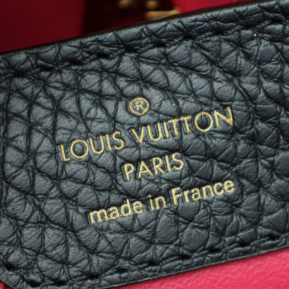 Louis Vuitton Black Capucines BB Bag