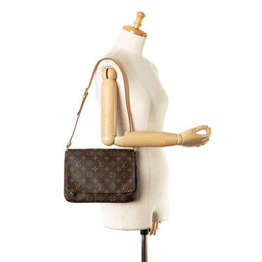 Louis Vuitton Musette Tango Short Strap Monogram Canvas