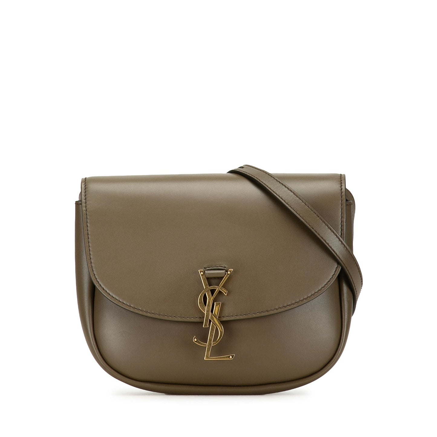 Yves Saint Laurent Monogram Kaia Crossbody Medium Green