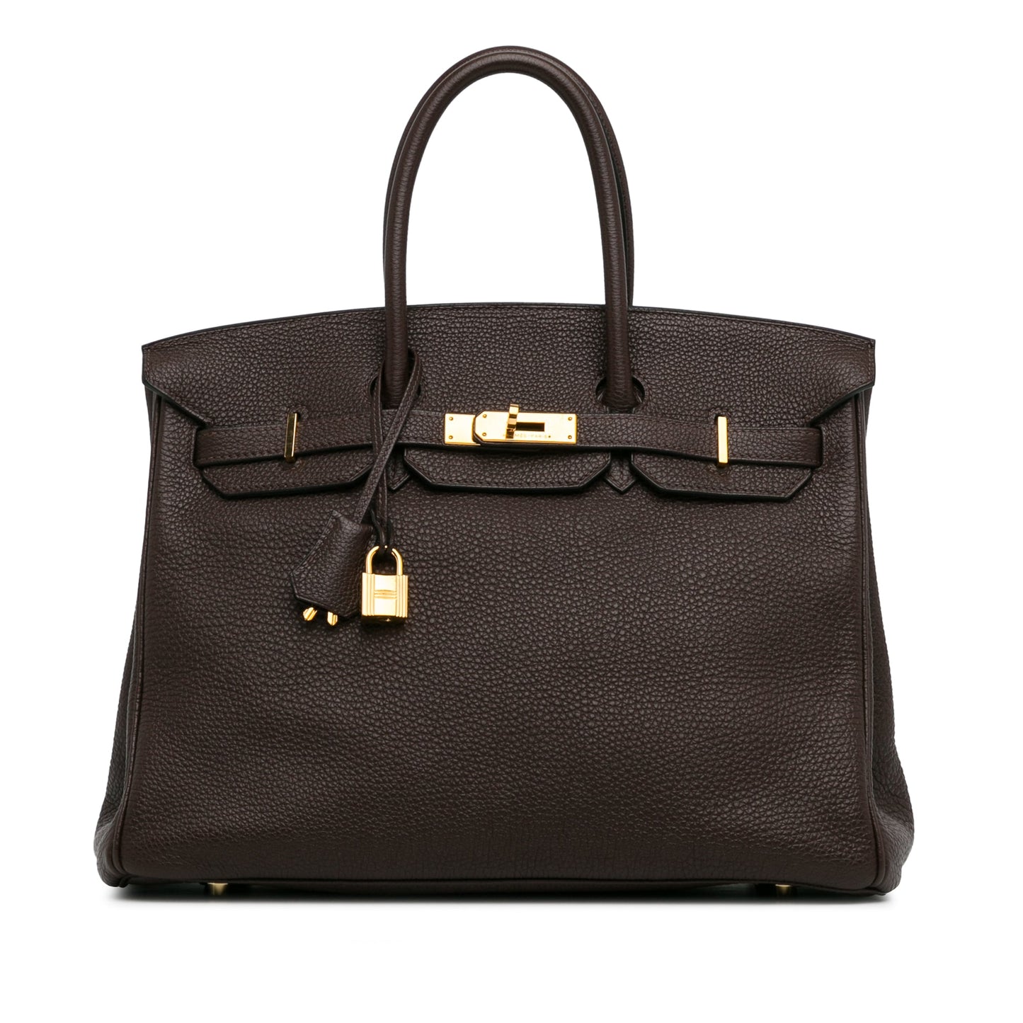 Hermès Birkin 35 Brown Retorune Togo Gold