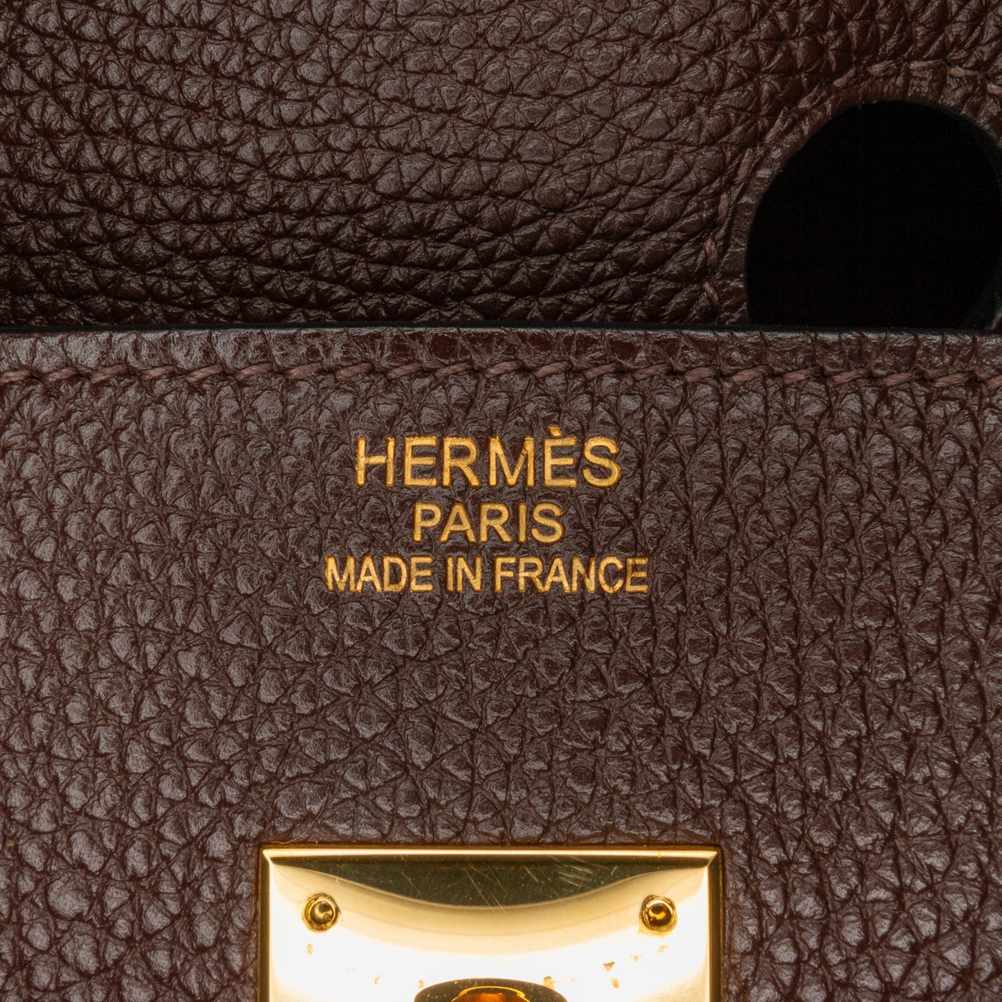 Hermès Birkin 35 Brown Retorune Togo Gold