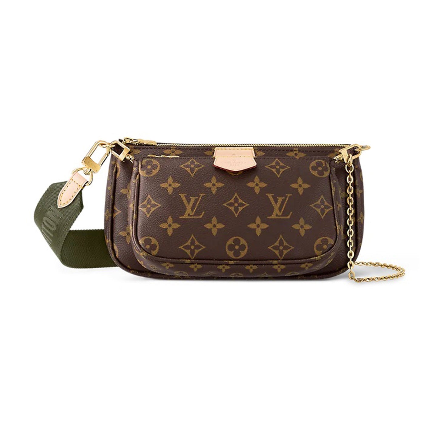 Louis Vuitton Multi Pochette Accessories monogram Khaki