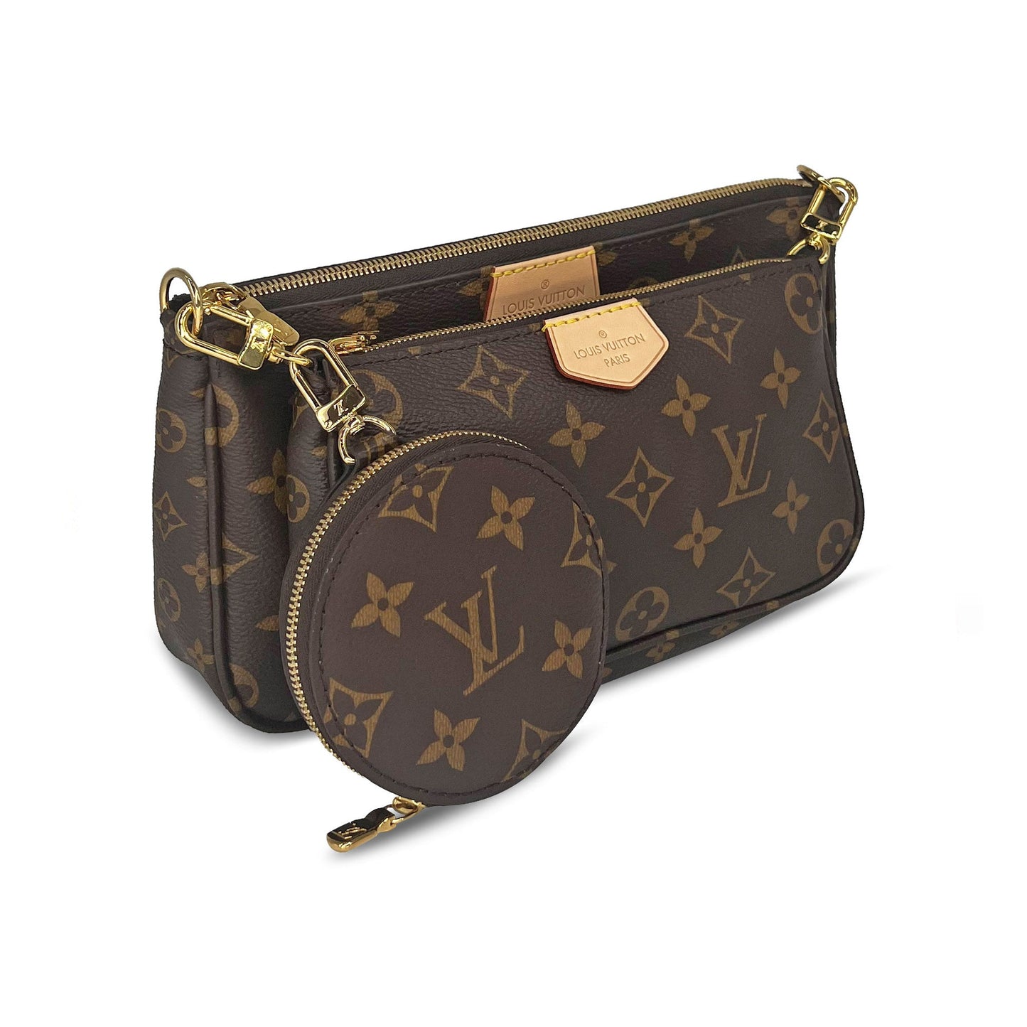 Louis Vuitton Multi Pochette Accessories monogram Khaki