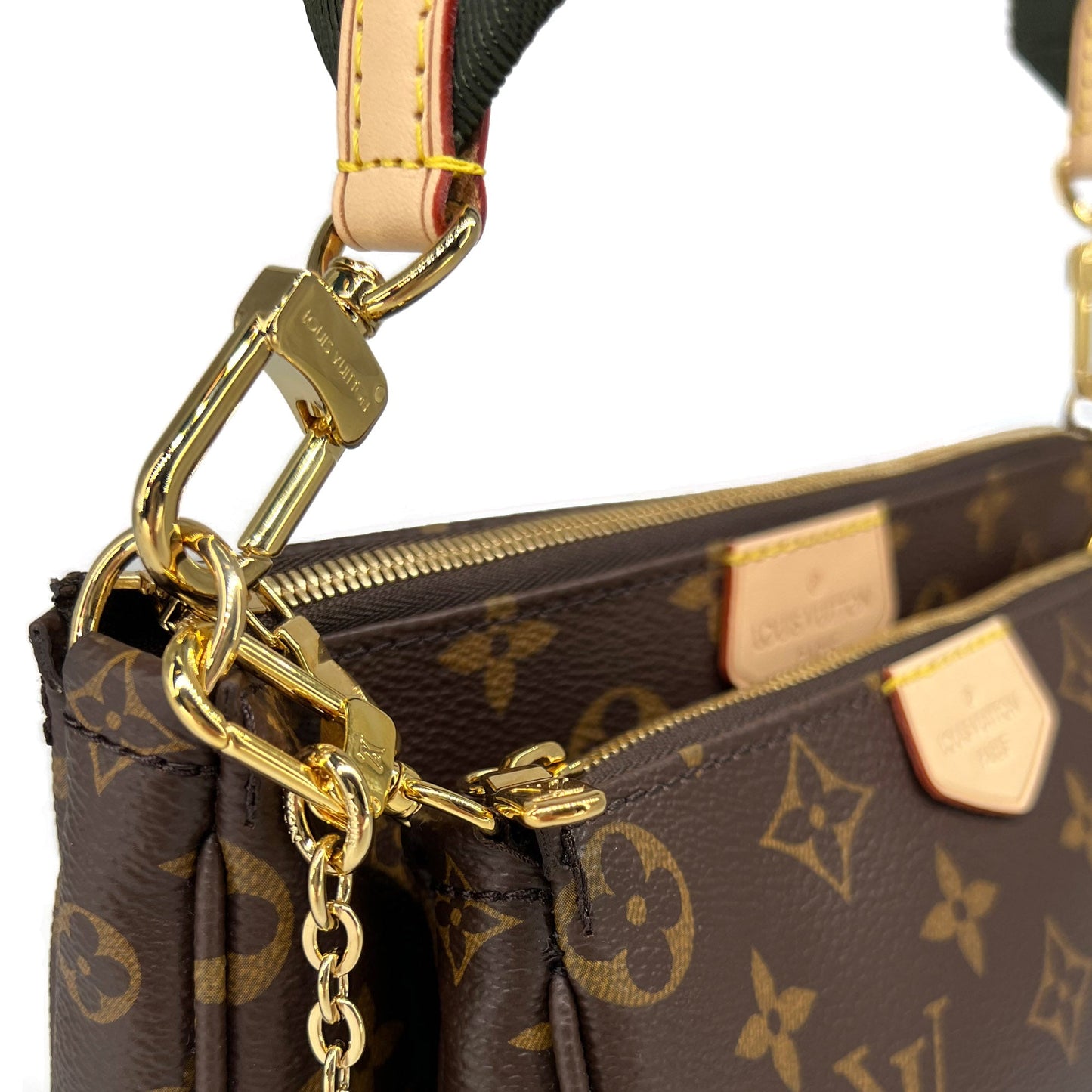 Louis Vuitton Multi Pochette Accessories monogram Khaki