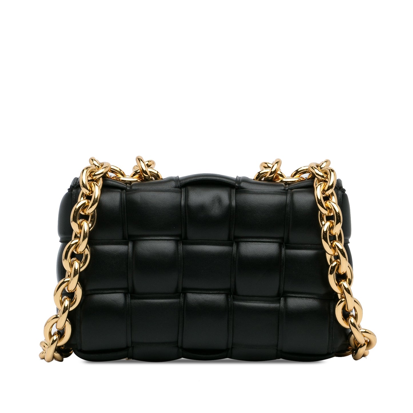 Bottega Veneta Padded Chain Cassette Black