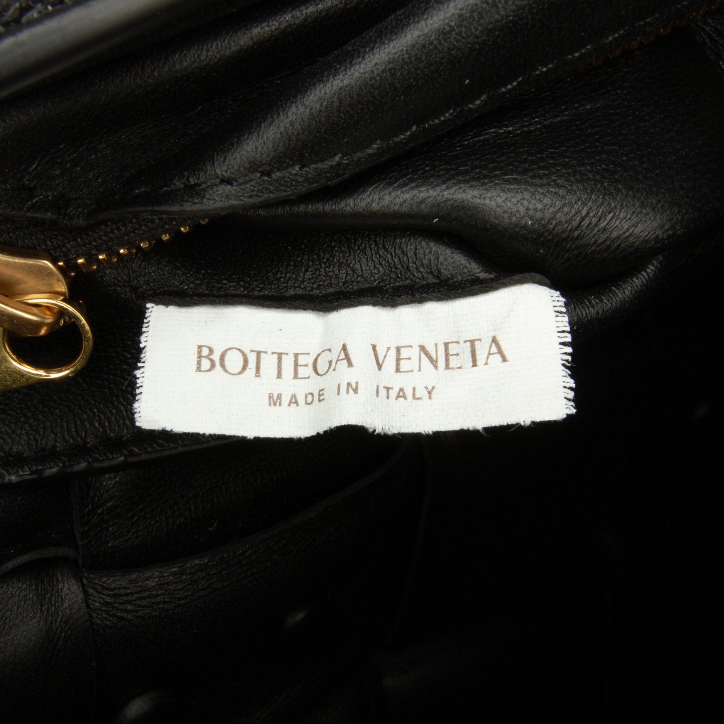 Bottega Veneta Padded Chain Cassette Black