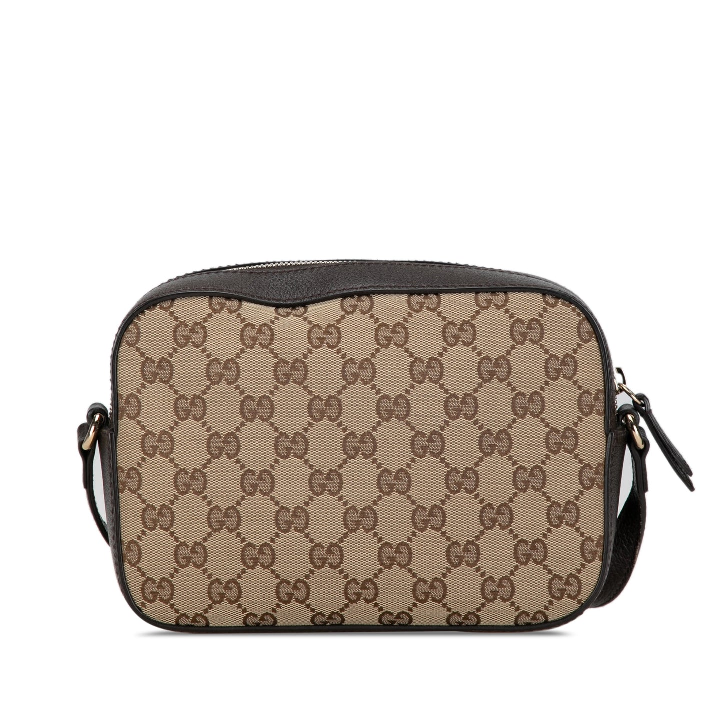 Gucci Webby Bee Crossbody Brown GG Canvas