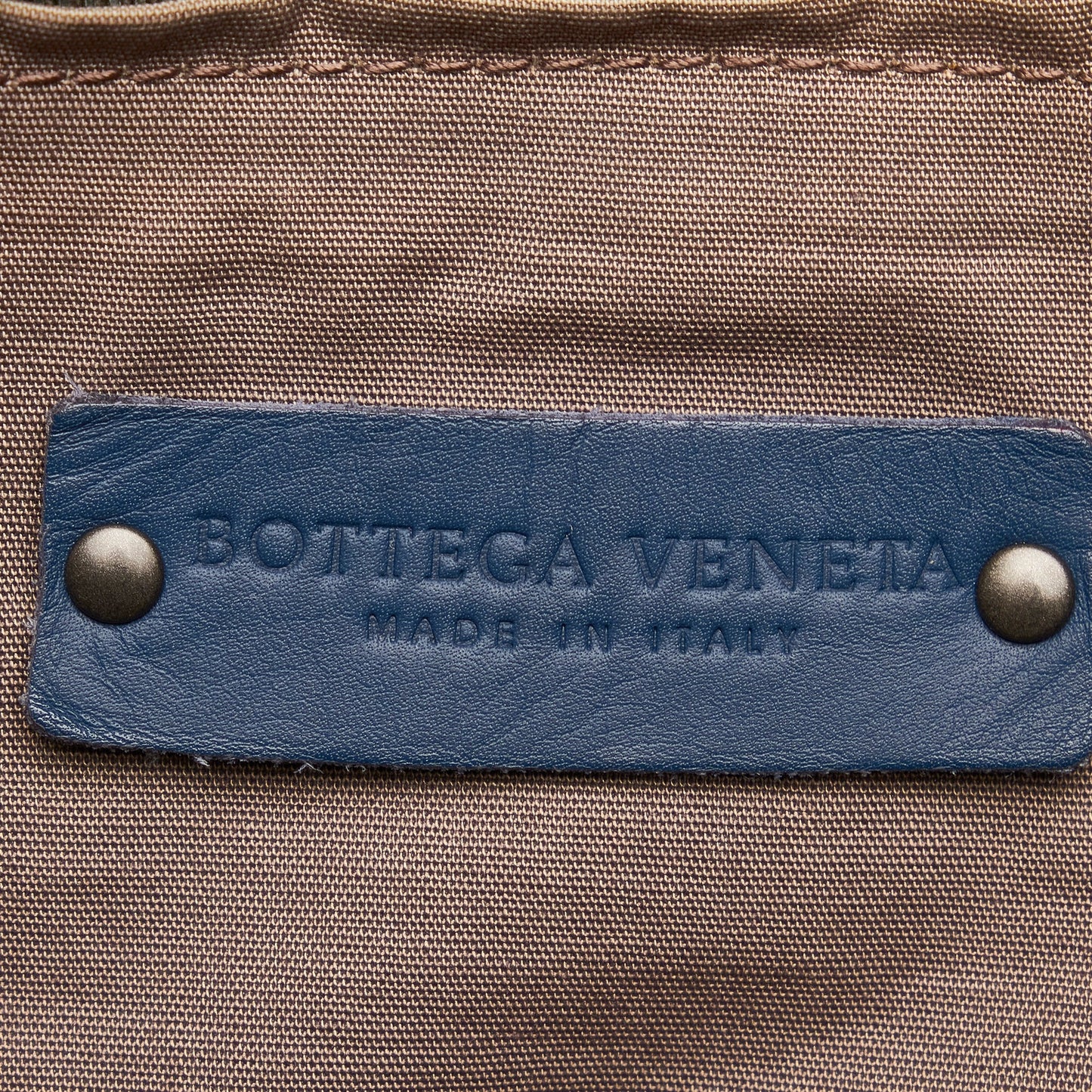 Blue Bottega Veneta Intrecciato Tote