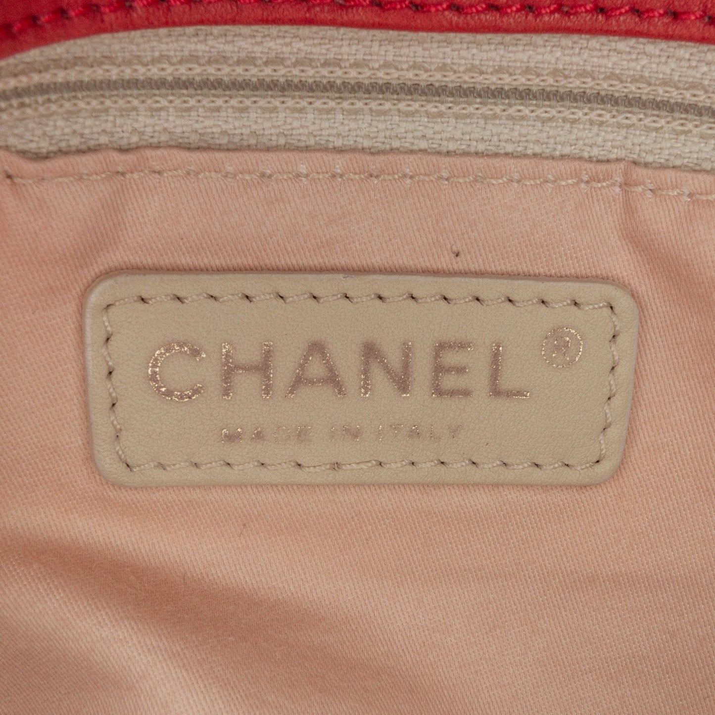 Chanel Classic Single Flap Cruise Charm Medium Red Lambskin Gold