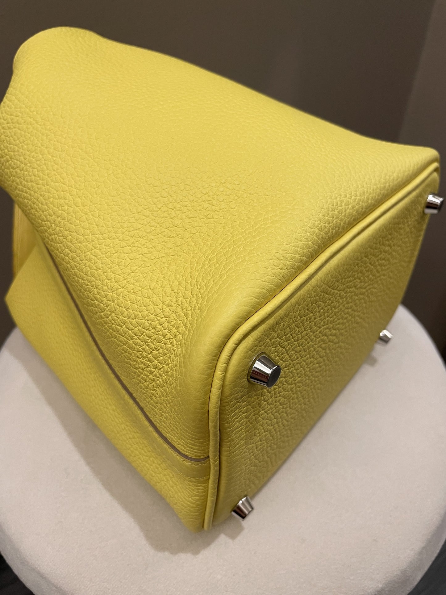 Hermes Picotin 18 Touch bag Lime / Mimosa