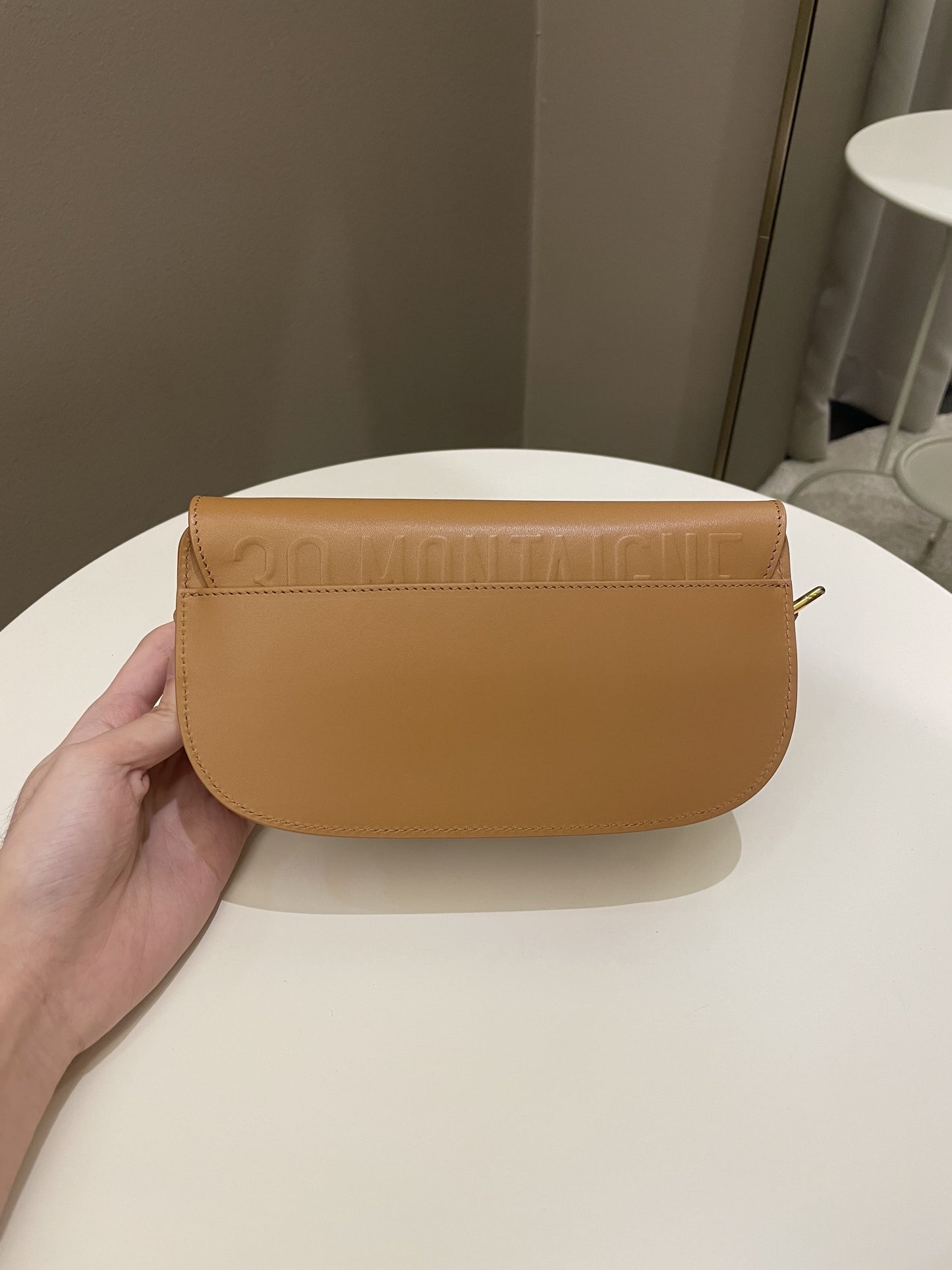 Dior Bobby East-West Bag Camel Box Calfskin