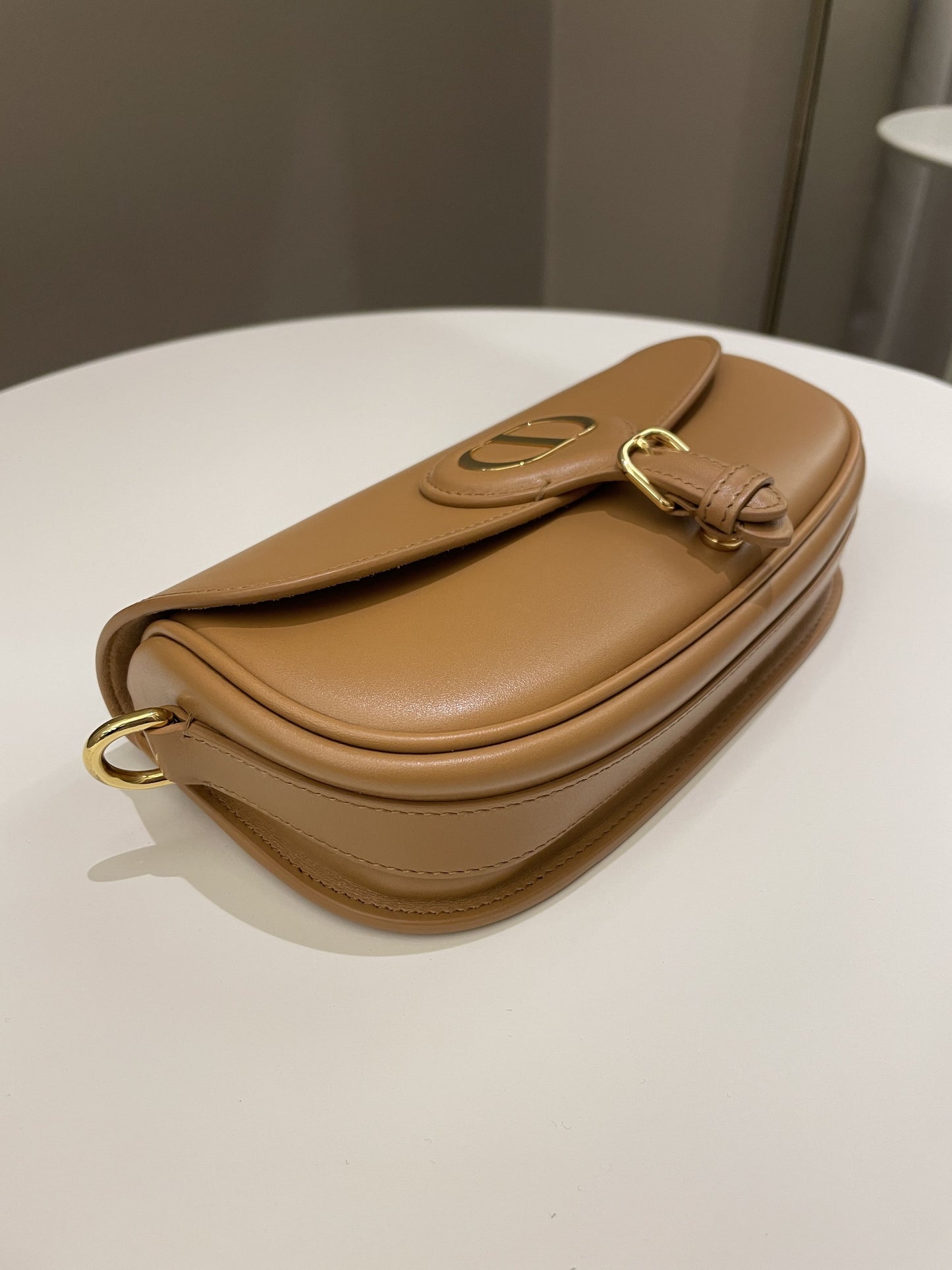 Dior Bobby East-West Bag Camel Box Calfskin