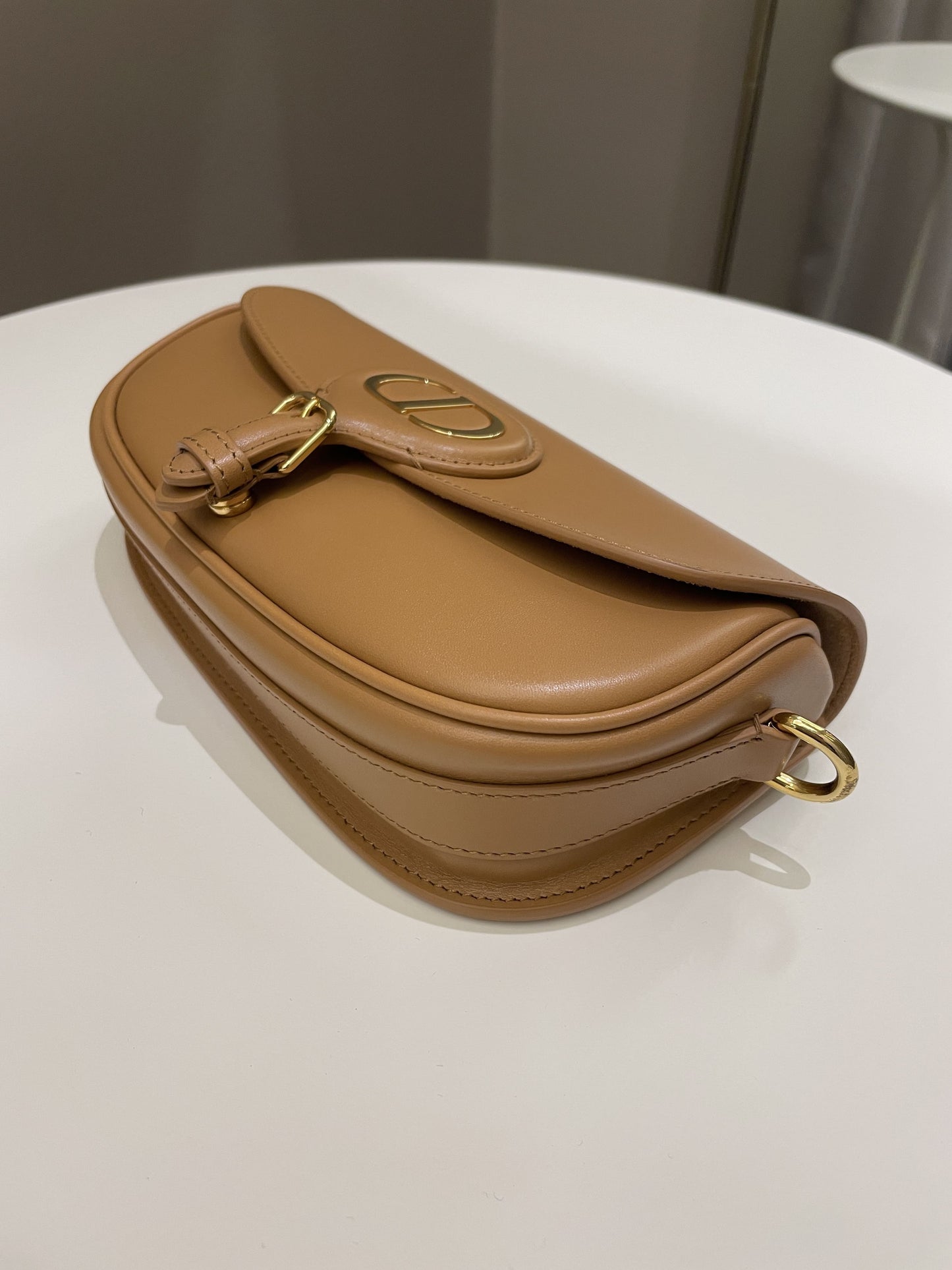 Dior Bobby East-West Bag Camel Box Calfskin