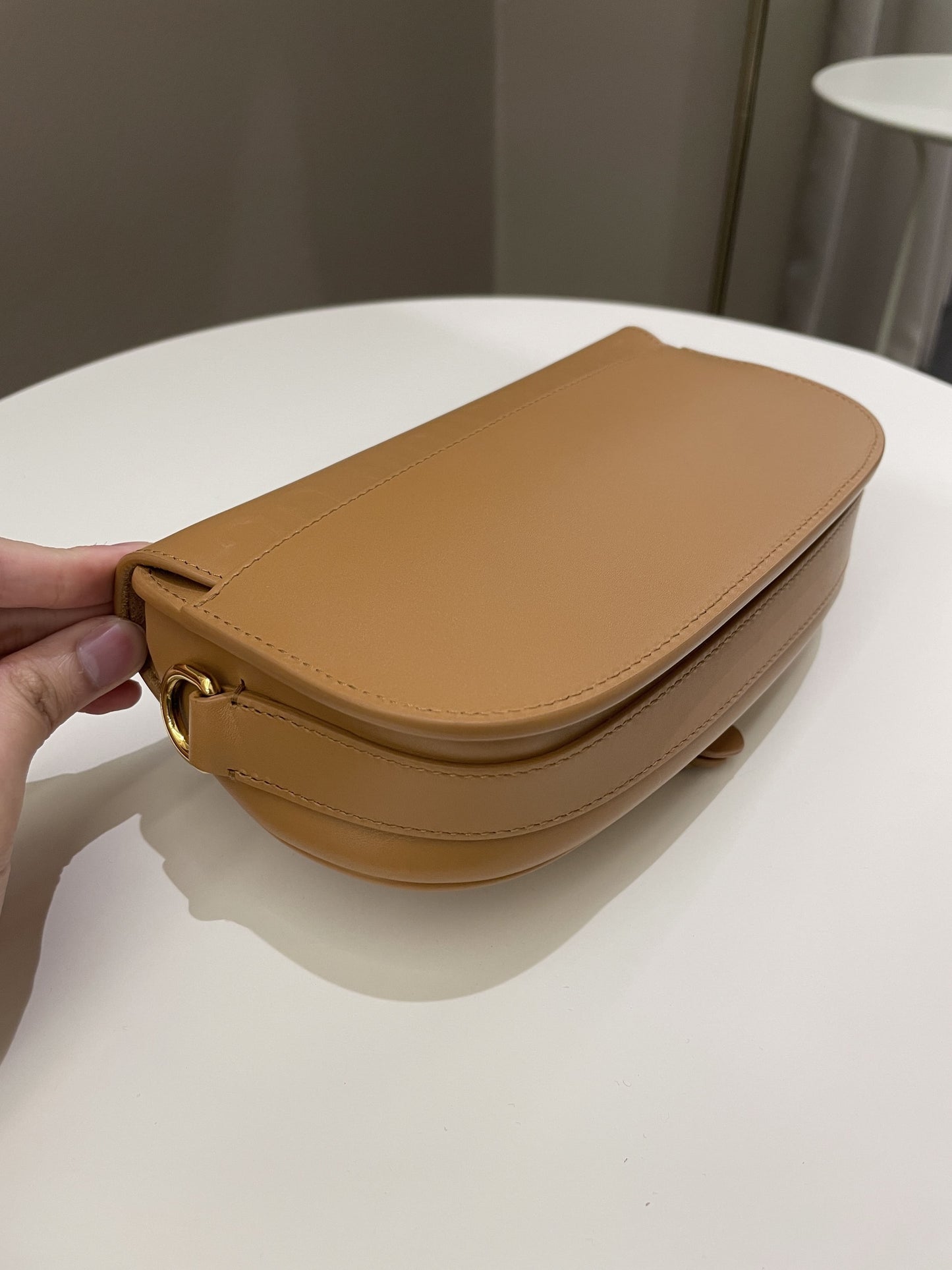 Dior Bobby East-West Bag Camel Box Calfskin