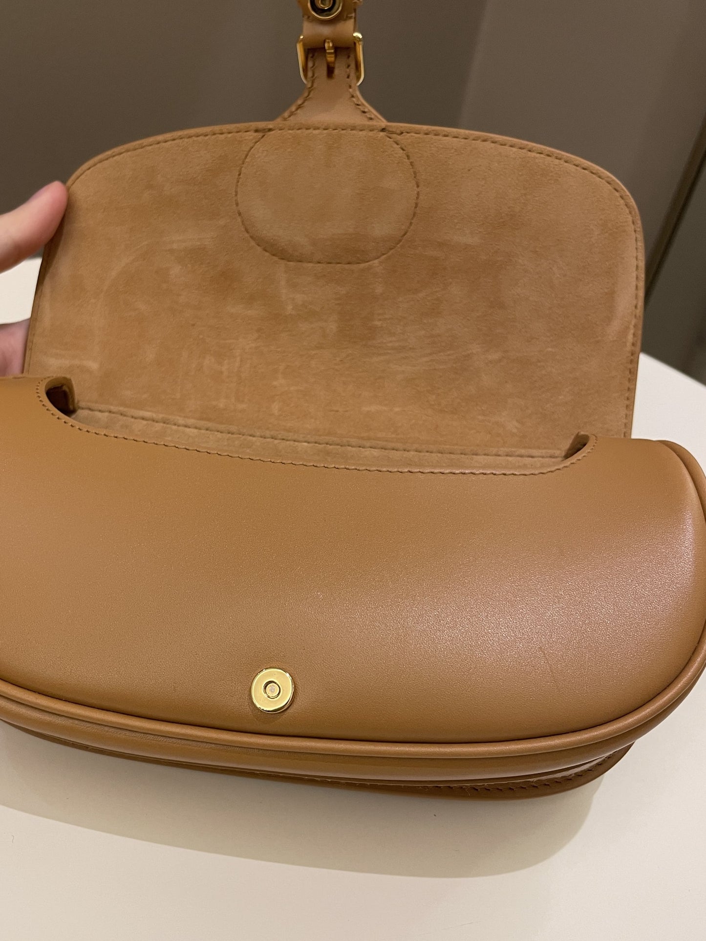 Dior Bobby East-West Bag Camel Box Calfskin