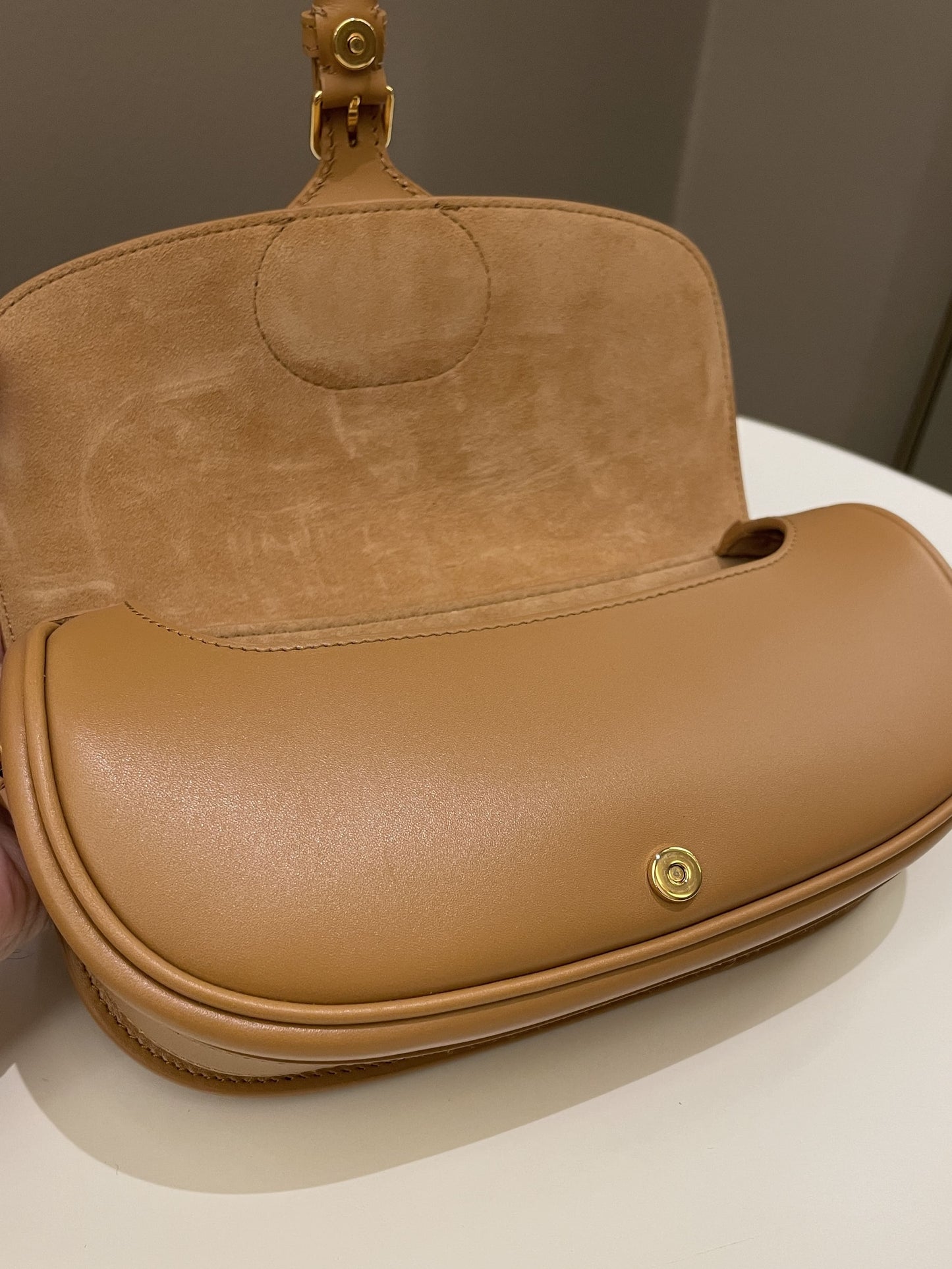 Dior Bobby East-West Bag Camel Box Calfskin