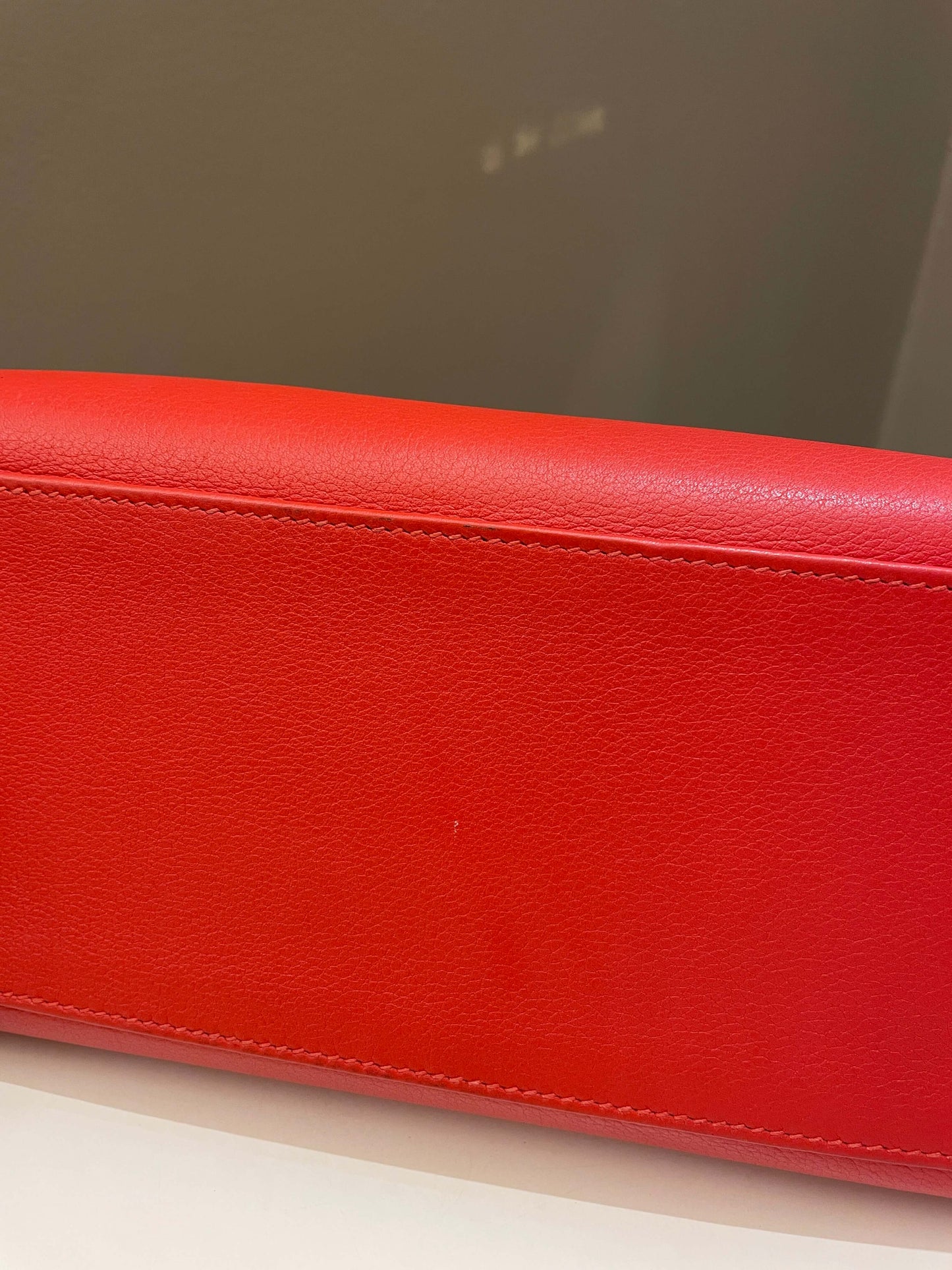 Hermes Kelly 28 Rouge Tomato Evercolor