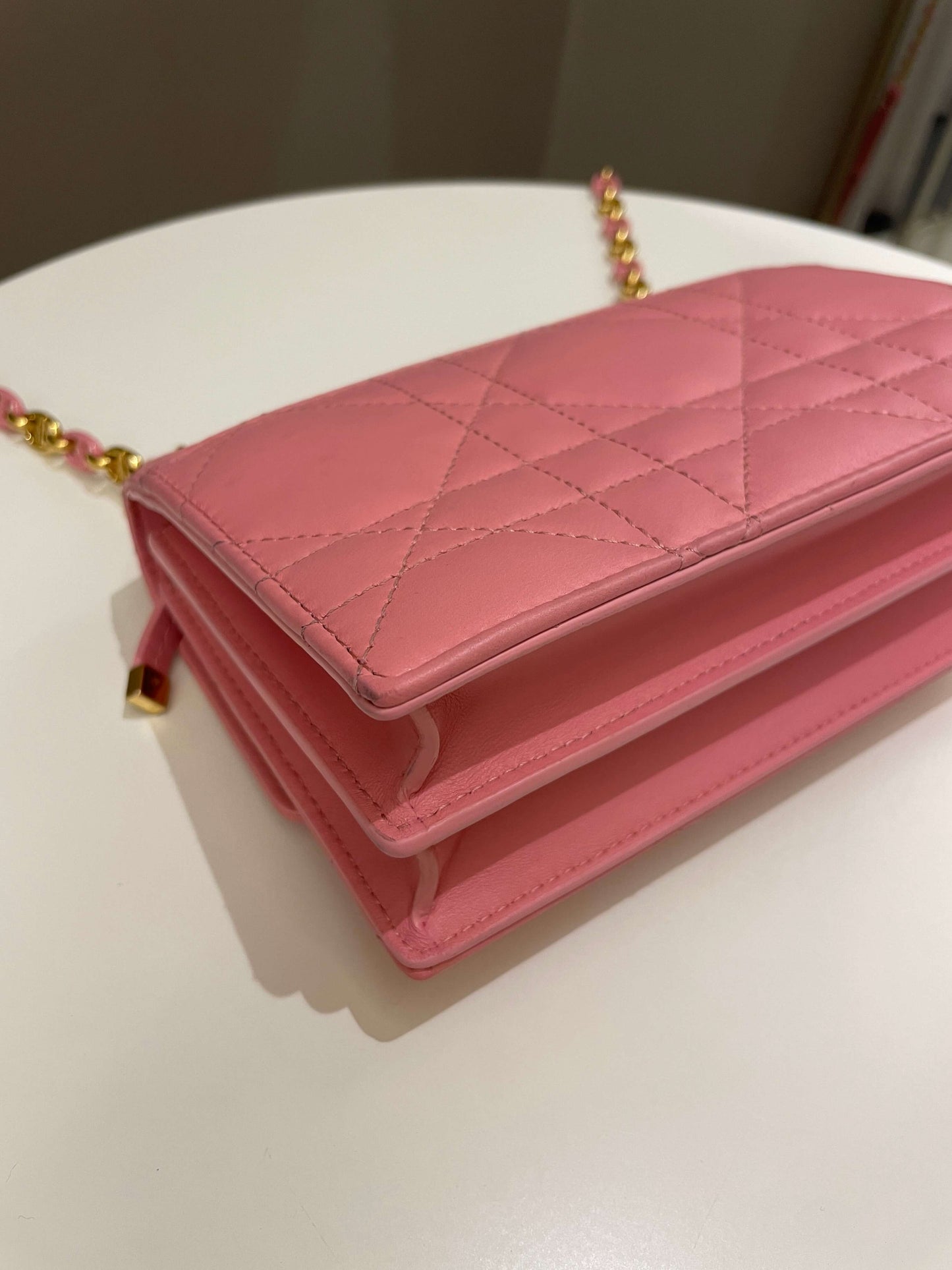 Dior Miss Caro Mini Pink Lambskin