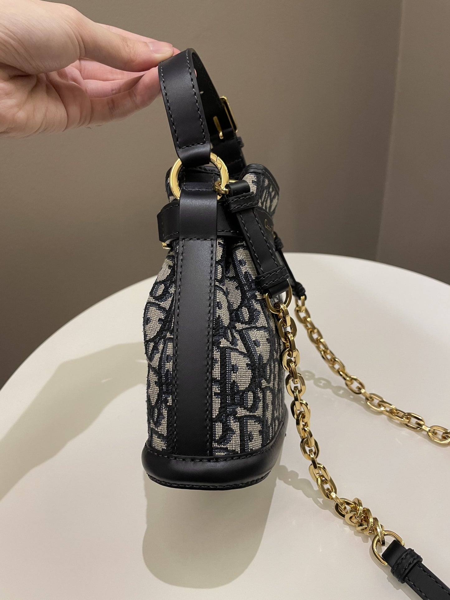 Dior C’est Bucket Bag Blue Dior Oblique