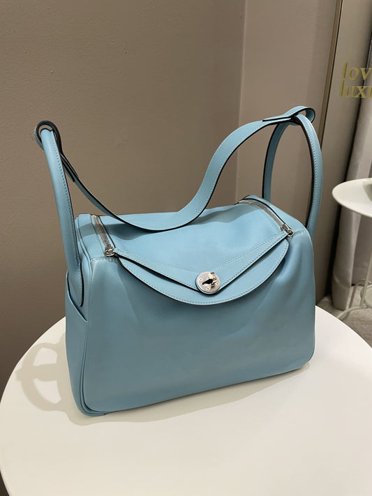 Hermes Lindy 30 Blue Saint Swift