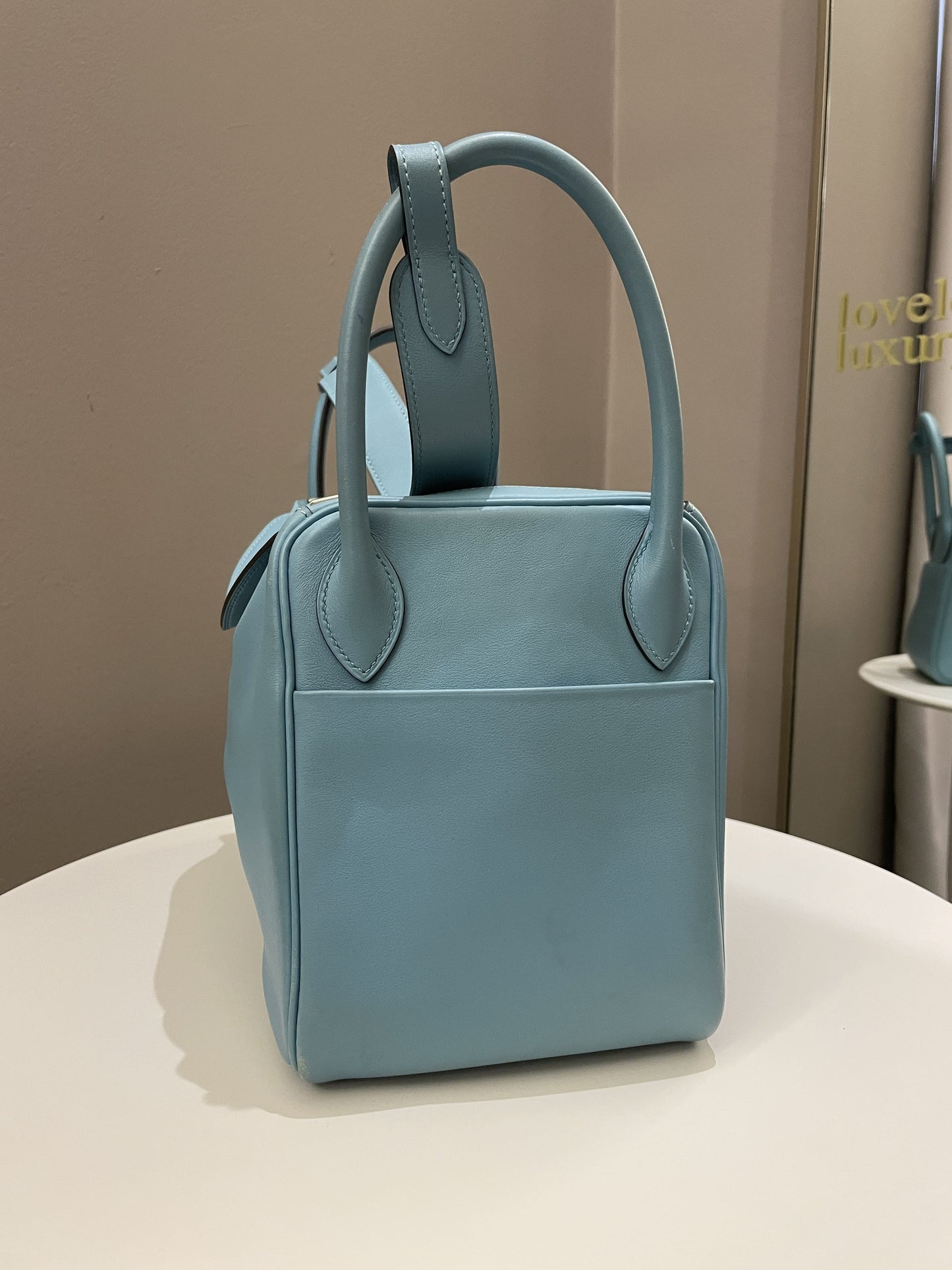 Hermes Lindy 30 Blue Saint Swift