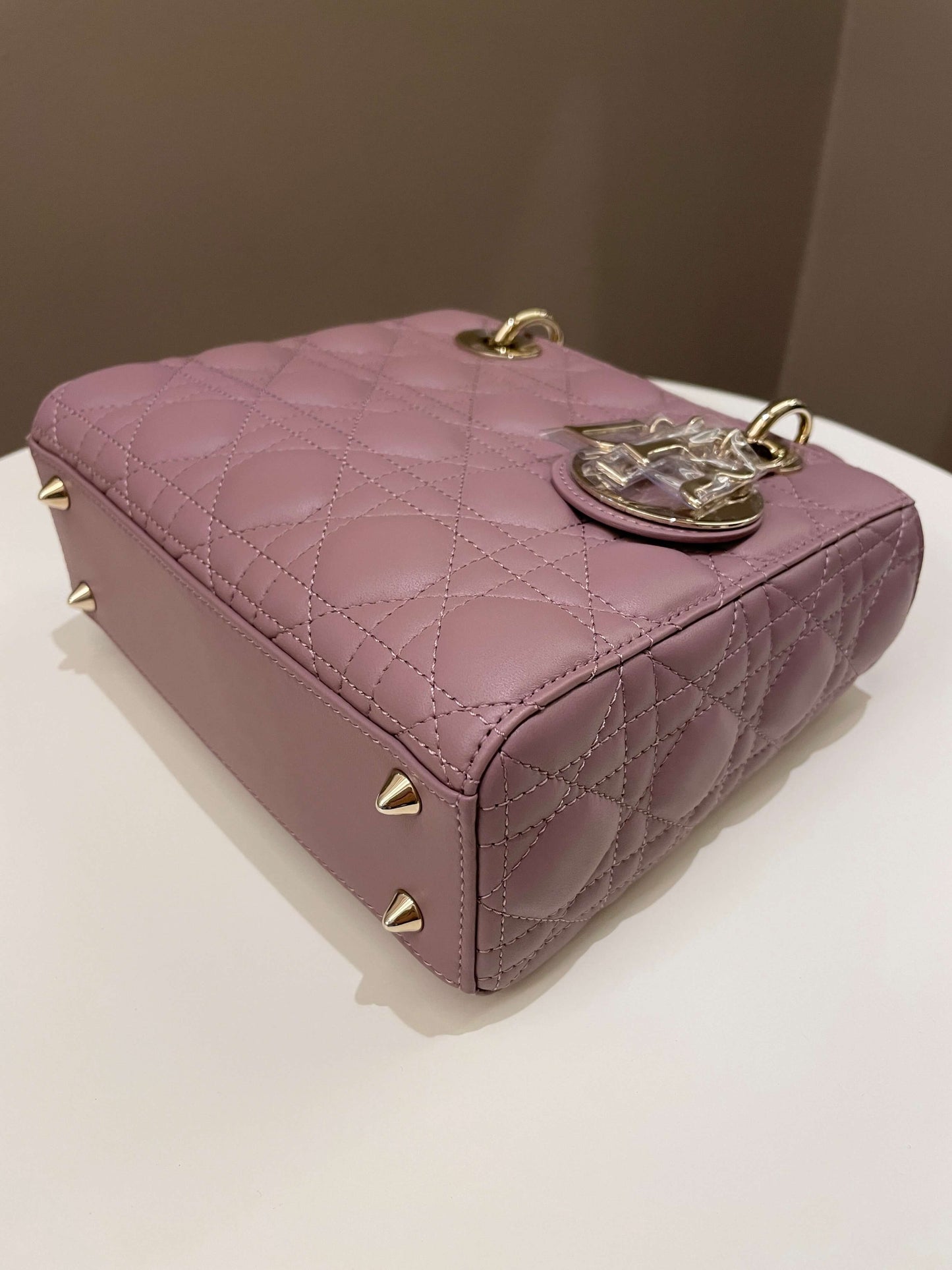 Lady Dior My ABC Dior Mauve Rose Peony Lambskin