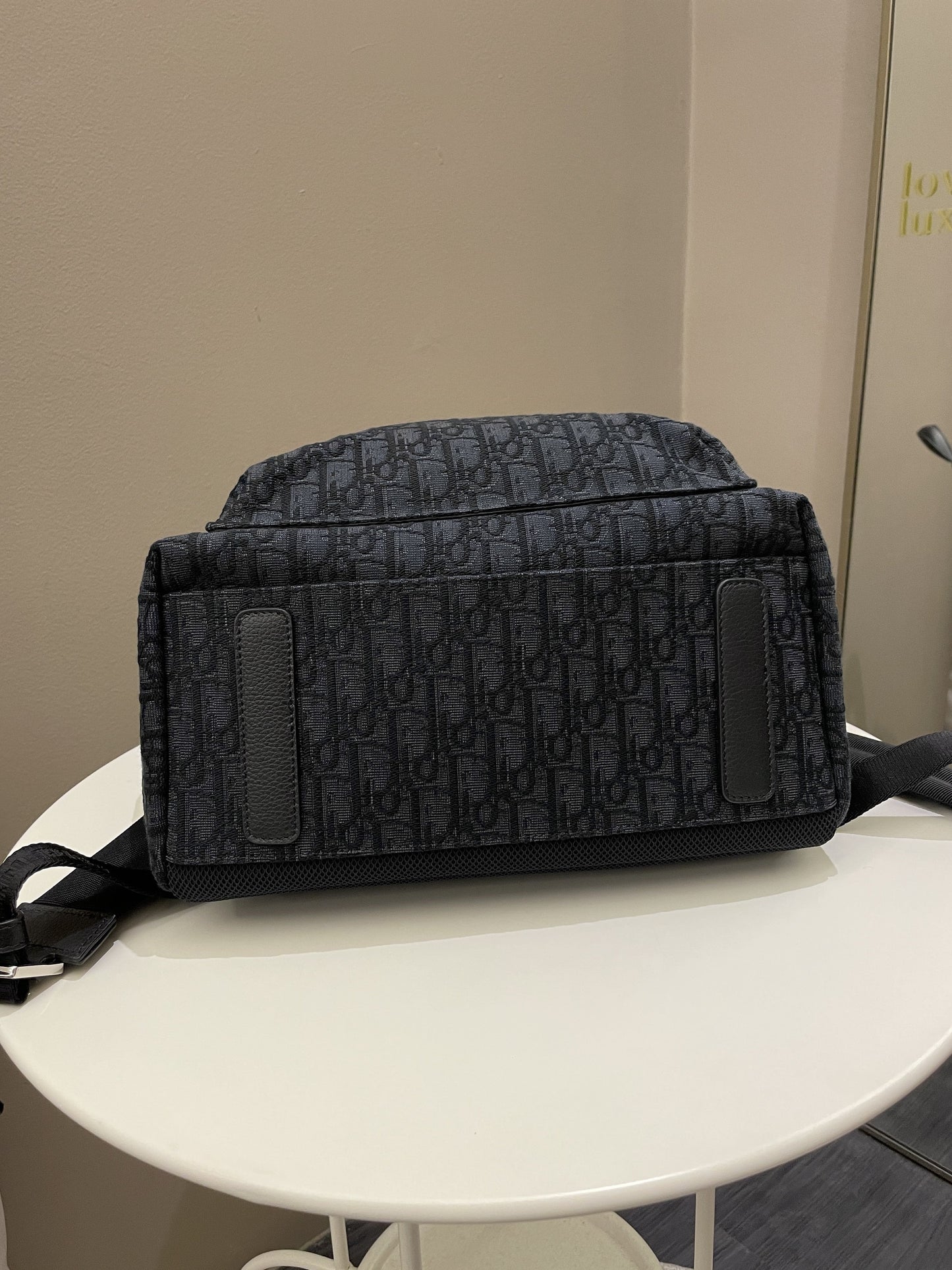 Dior Rider Backpack Black Oblique Jacquard