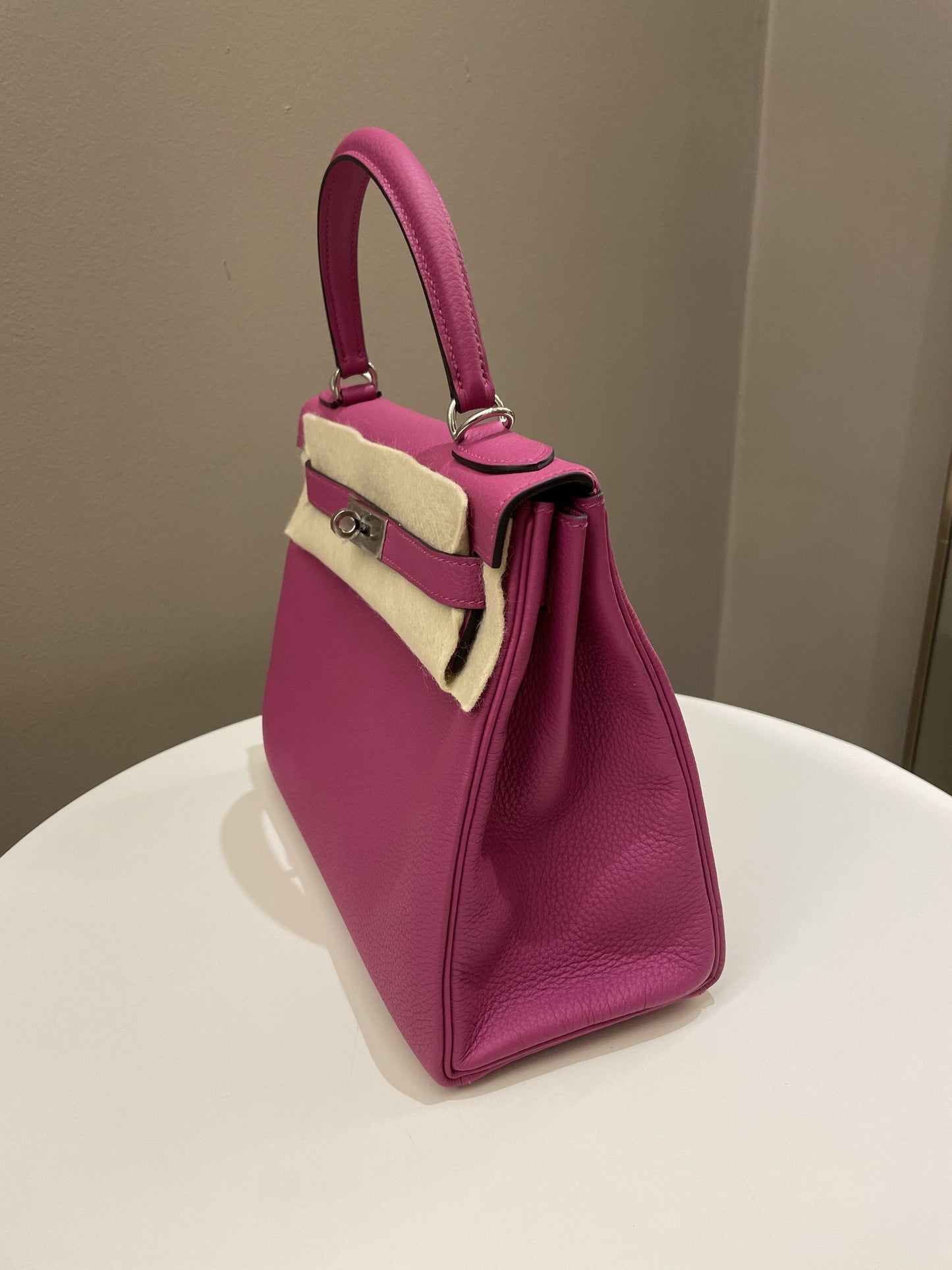 Hermes Kelly 28 Rose Pourpre Clemence