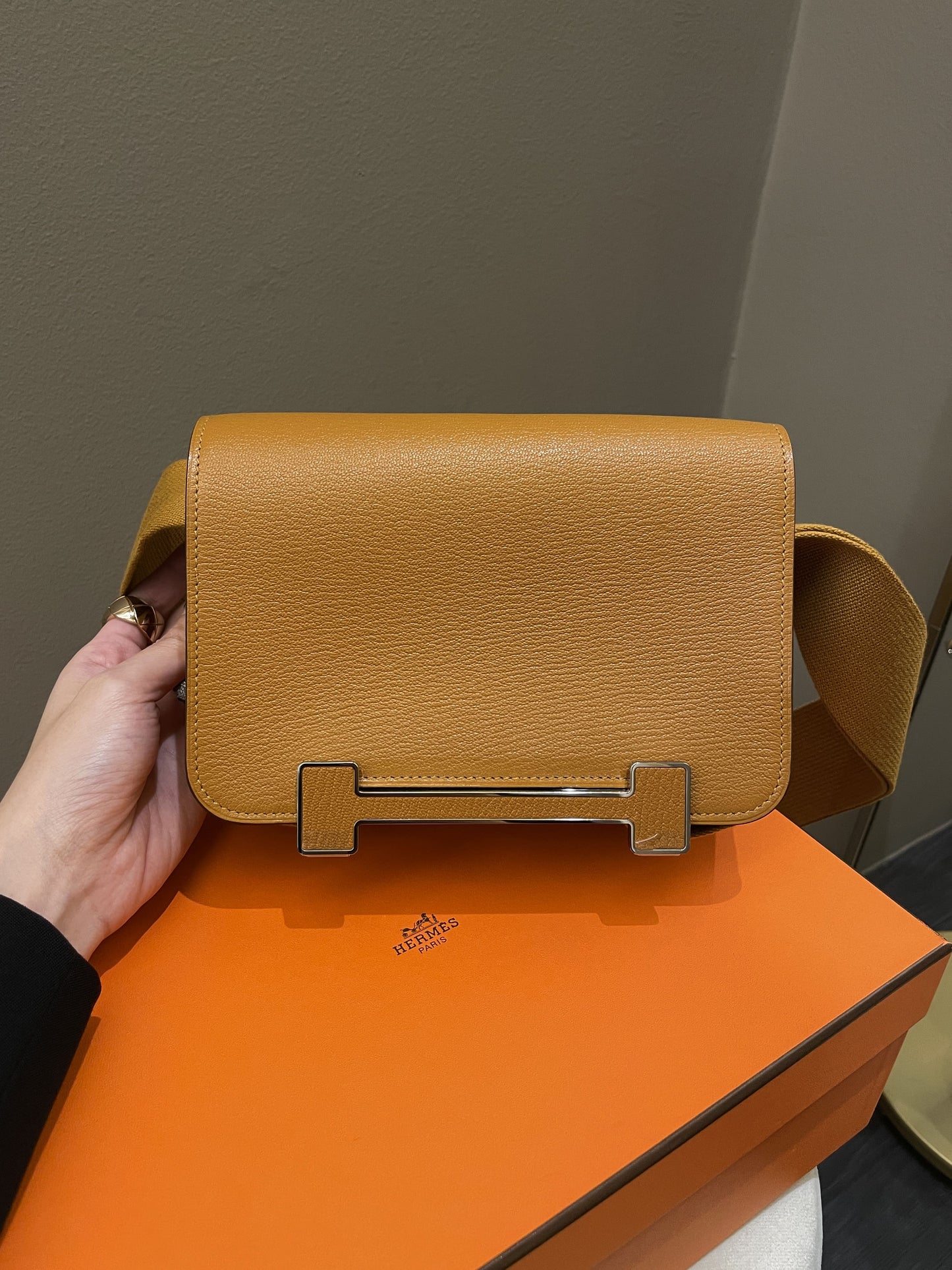 Hermes Geta Caramel