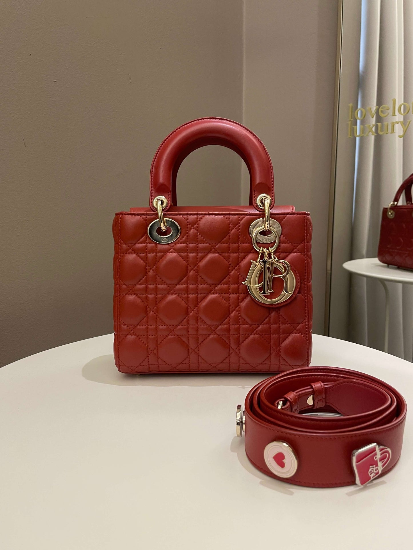 Lady Dior My ABC Dior Rust Lambskin