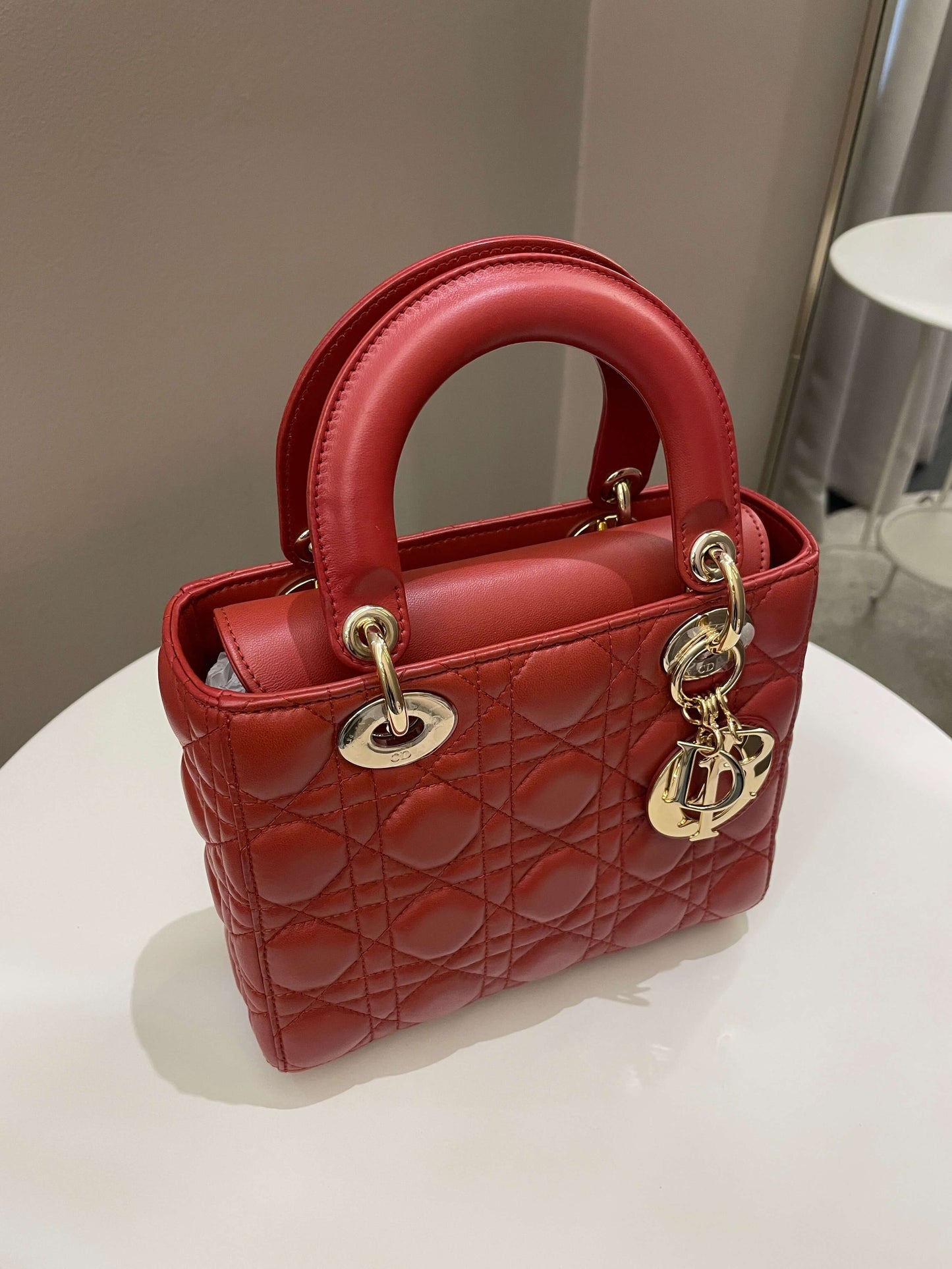 Lady Dior My ABC Dior Rust Lambskin