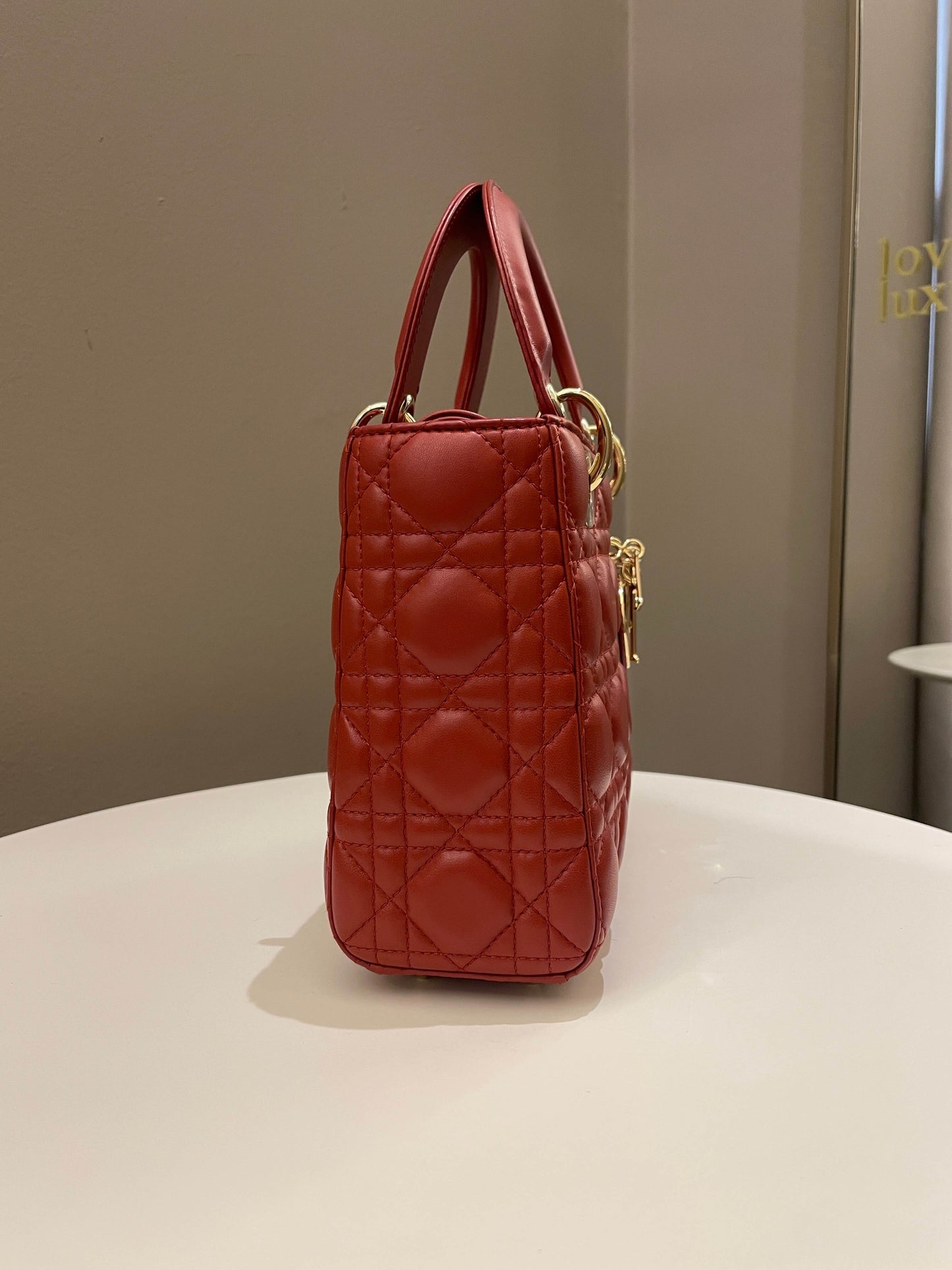 Lady Dior My ABC Dior Rust Lambskin