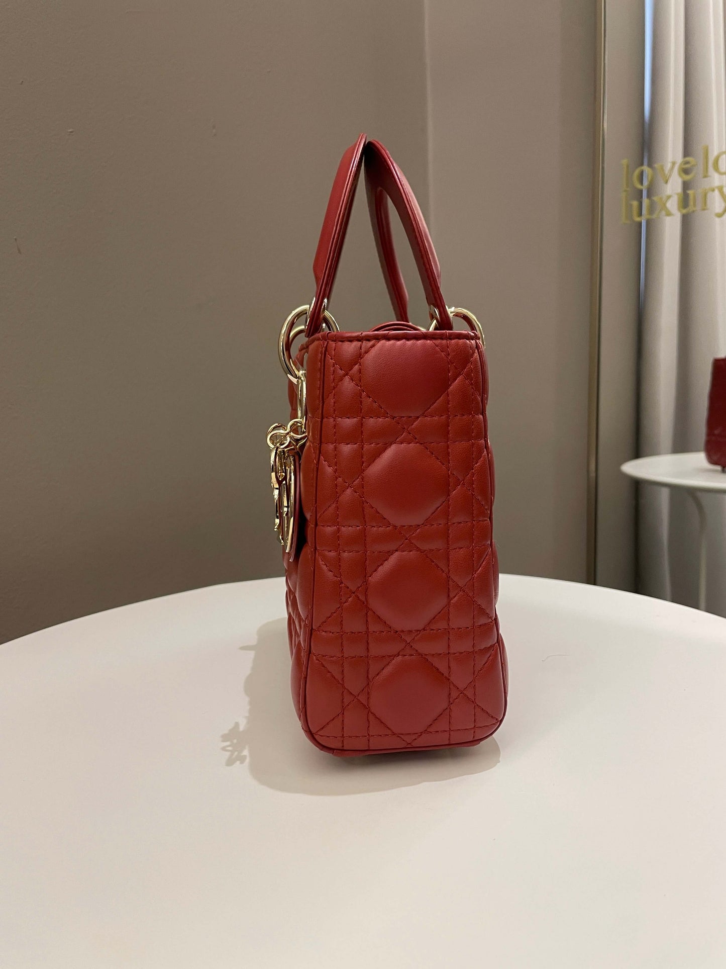 Lady Dior My ABC Dior Rust Lambskin