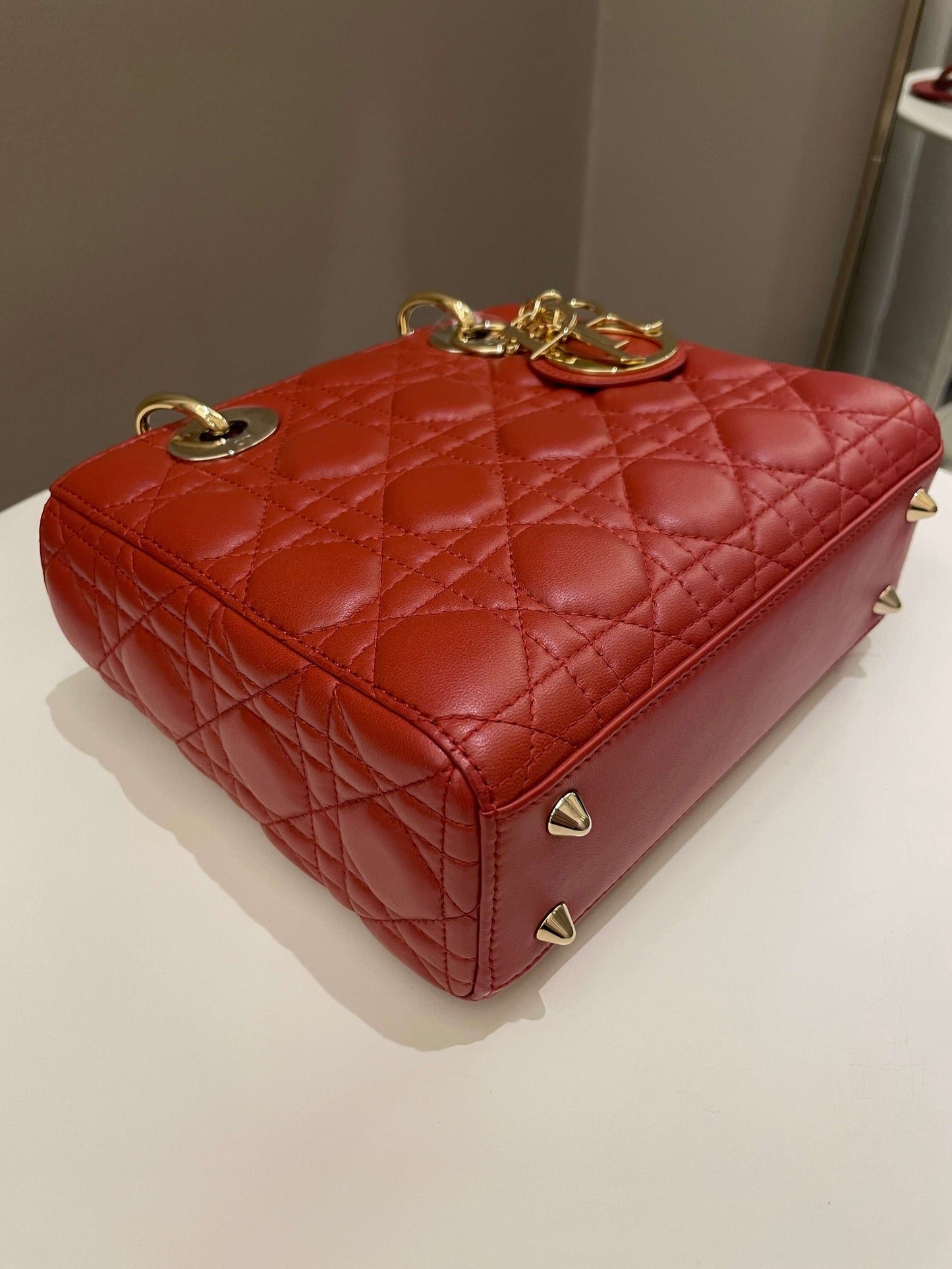 Lady Dior My ABC Dior Rust Lambskin