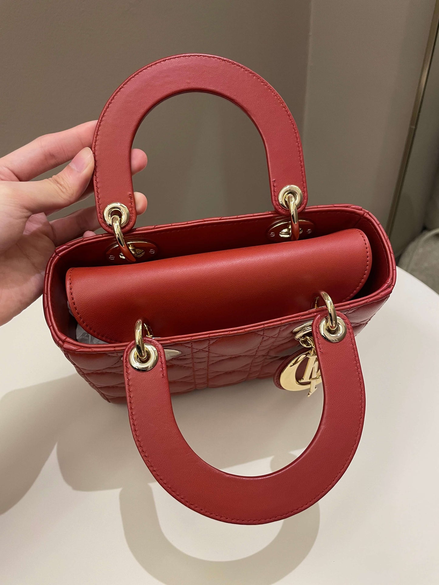 Lady Dior My ABC Dior Rust Lambskin