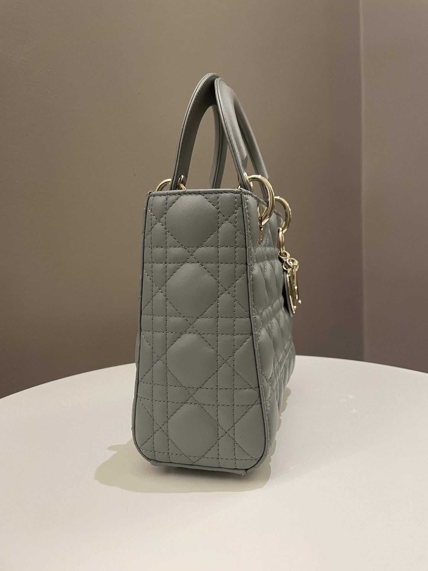 Lady Dior My ABC Dior Cloud Grey Lambskin