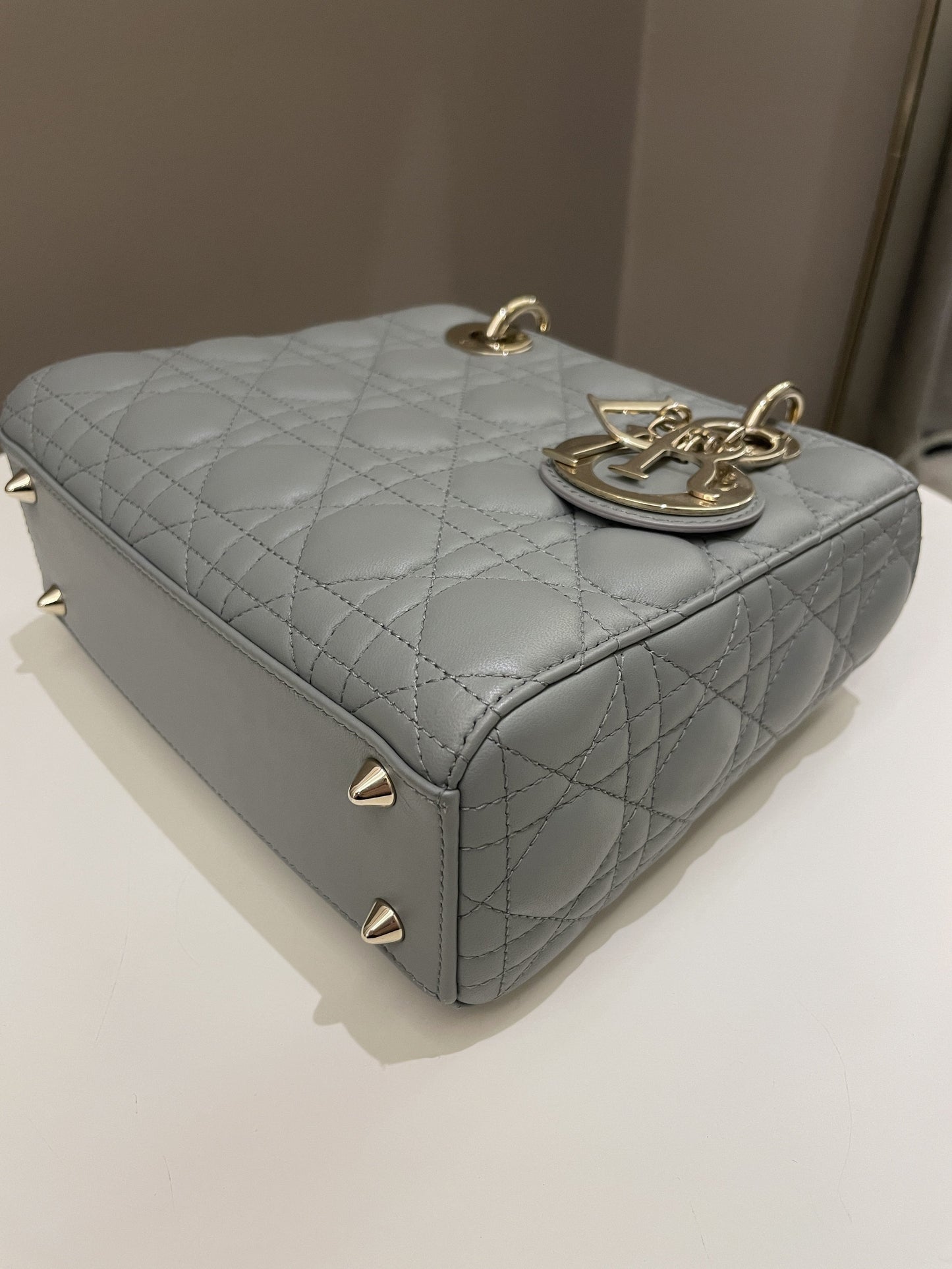 Lady Dior My ABC Dior Cloud Grey Lambskin