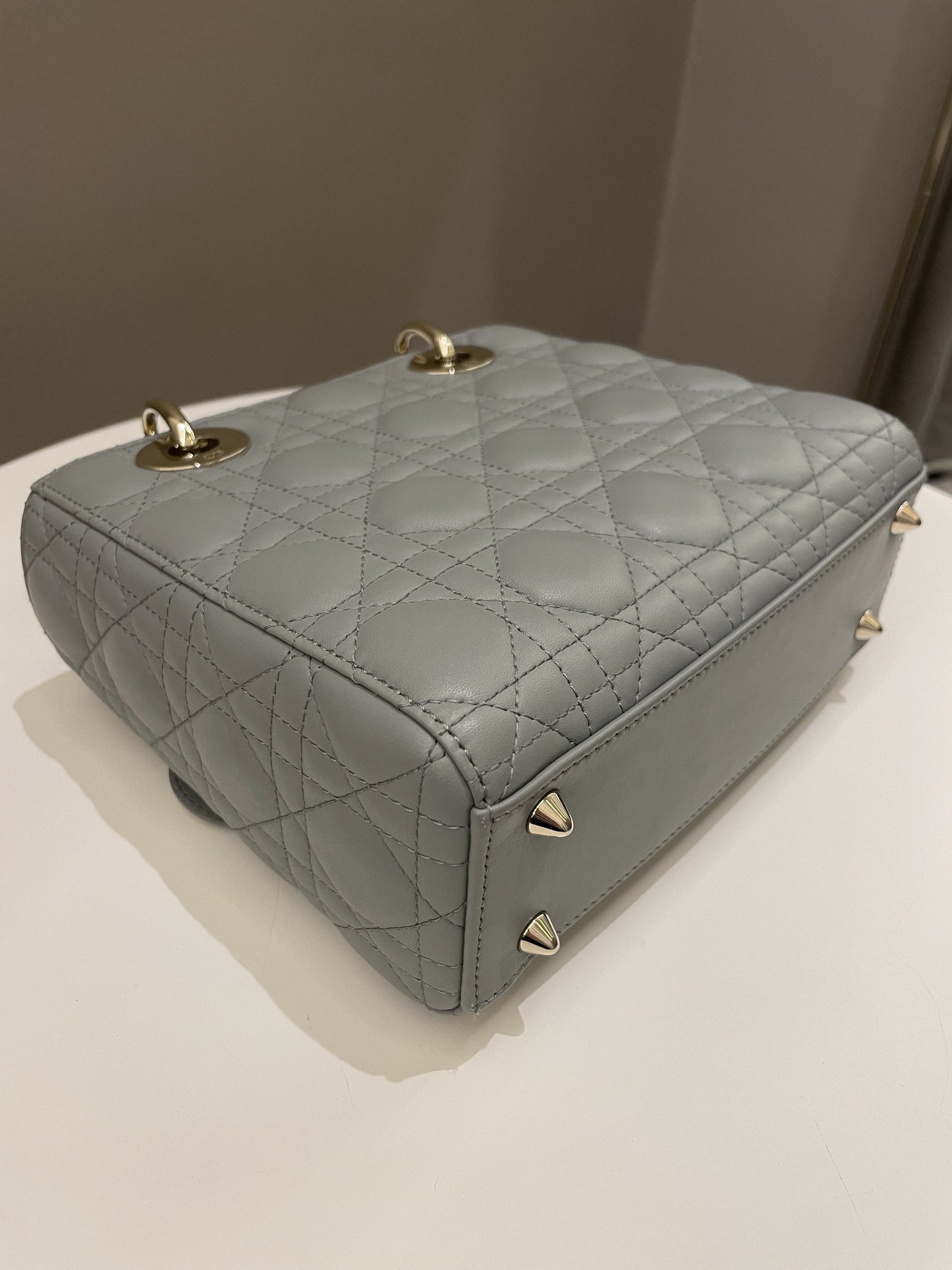 Lady Dior My ABC Dior Cloud Grey Lambskin