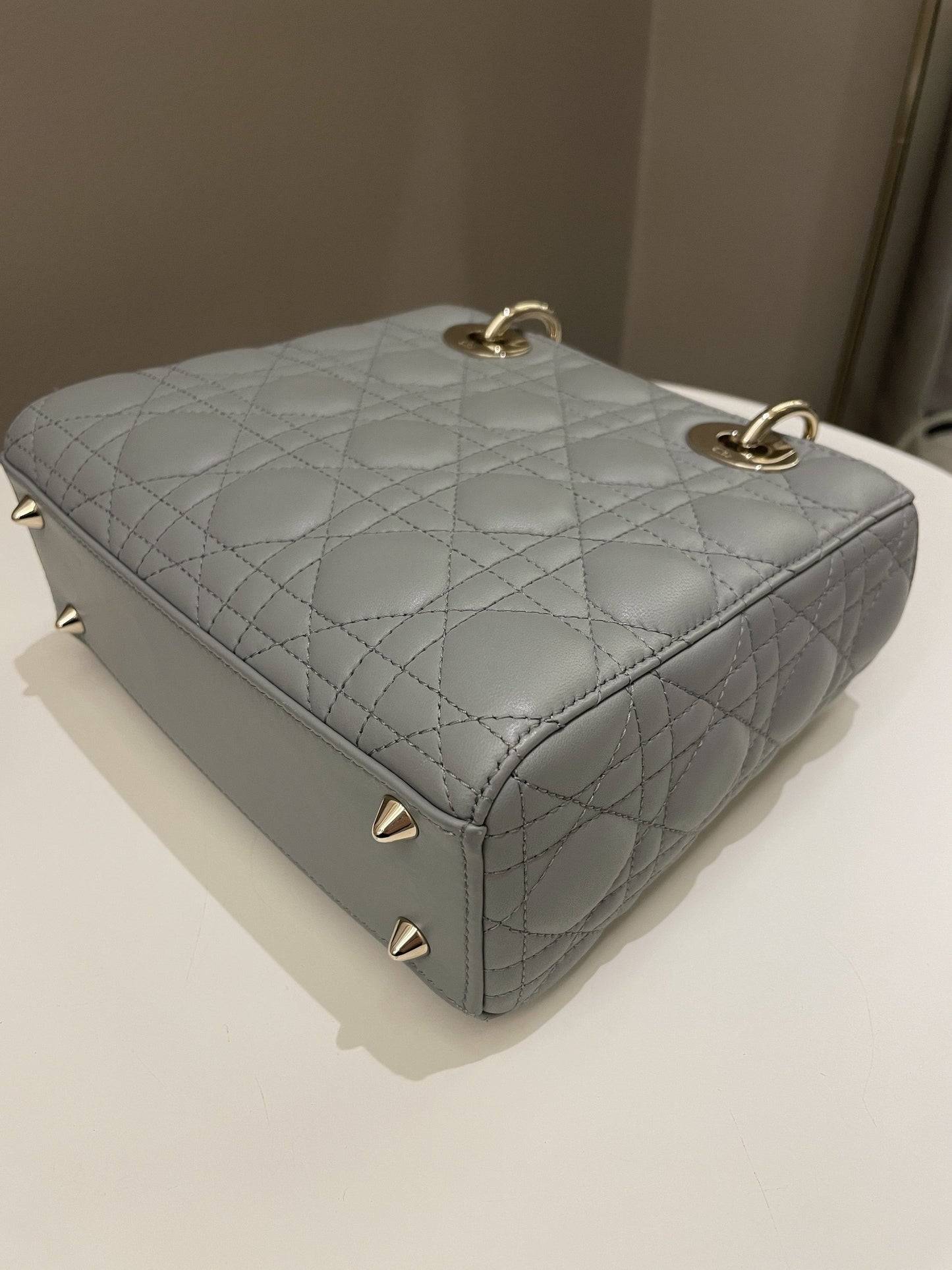 Lady Dior My ABC Dior Cloud Grey Lambskin