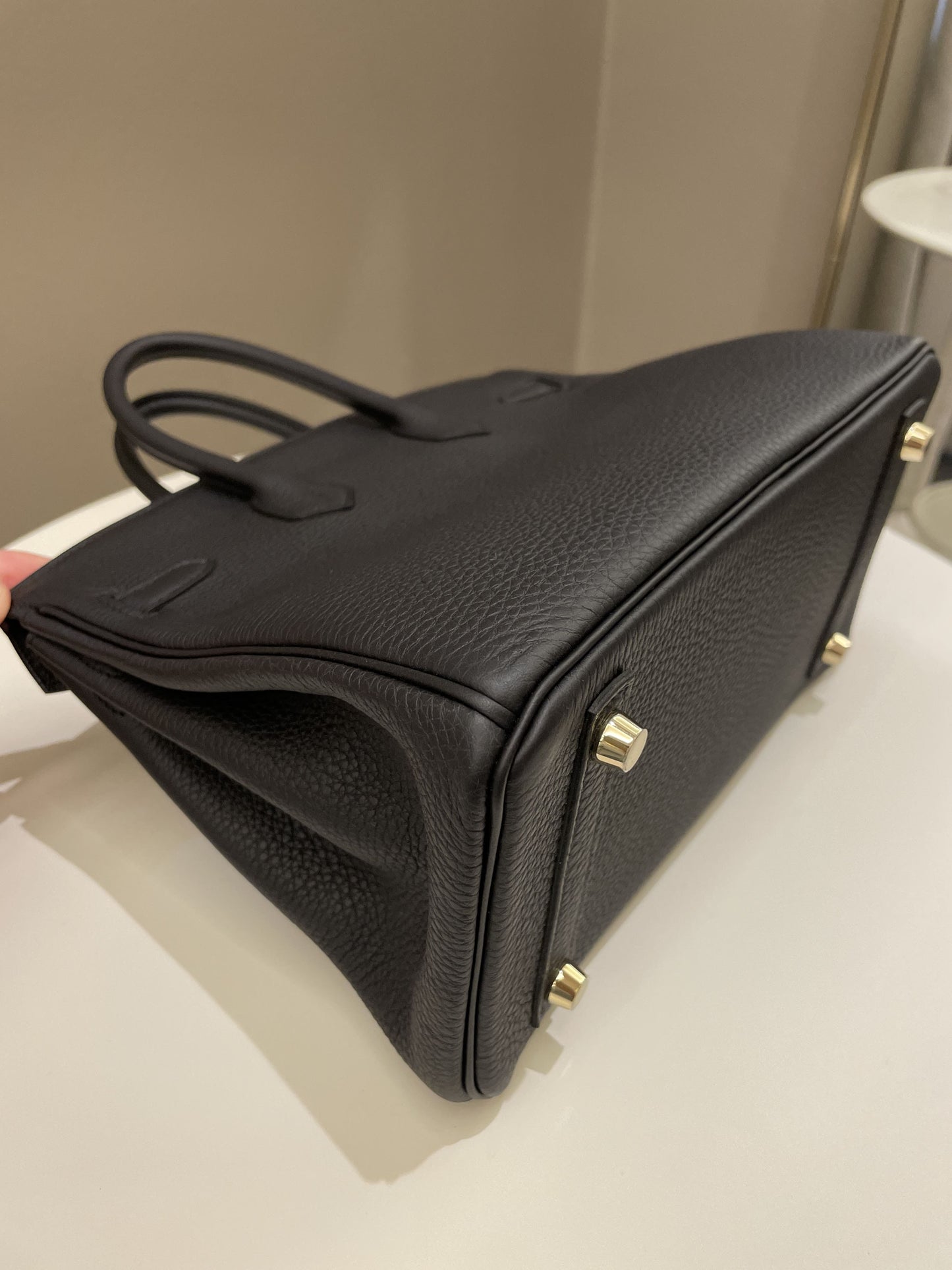 Hermes Birkin 25 Black Togo