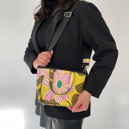 Orla Kiely Less Is More Lemon Small Bag