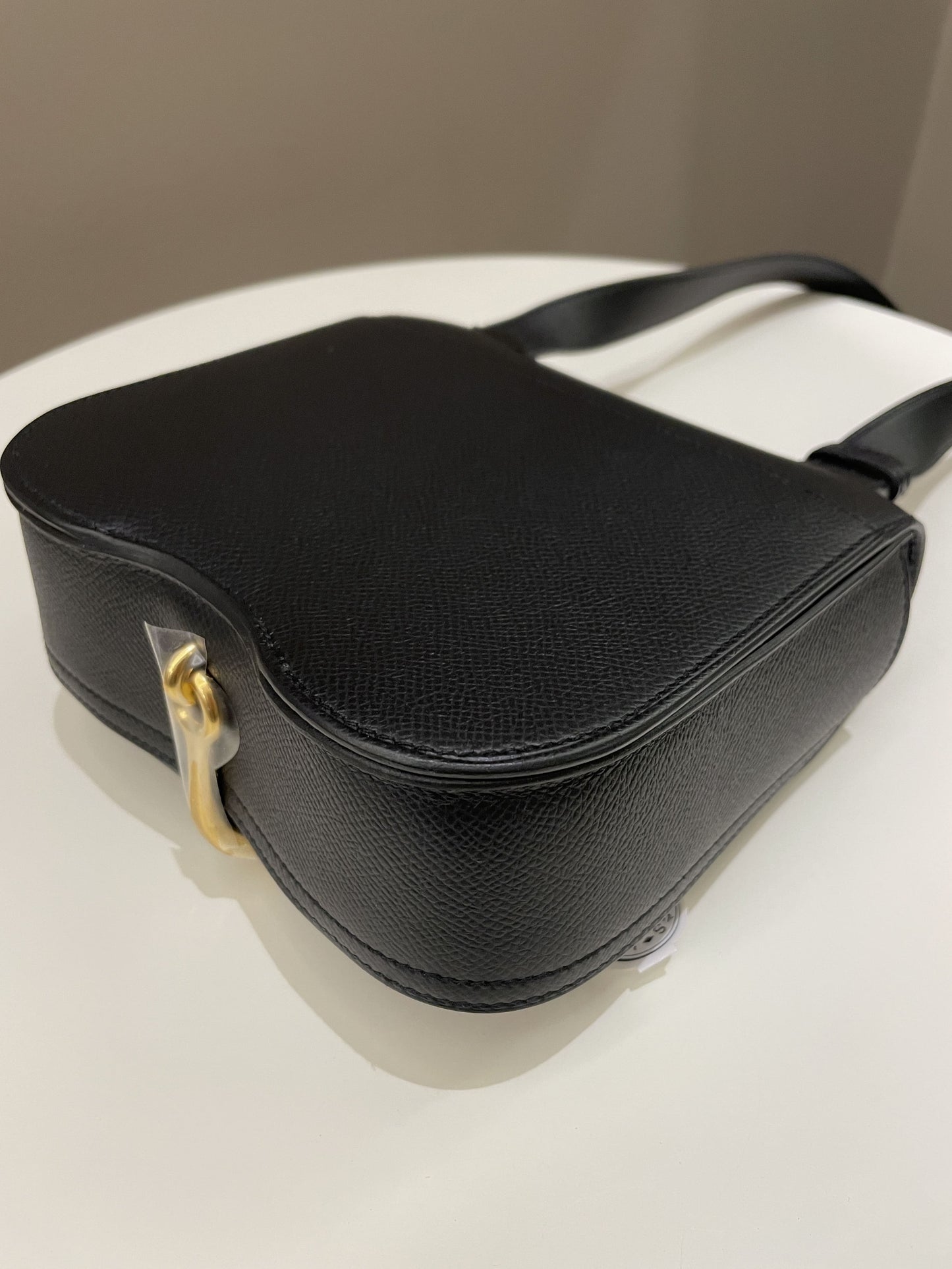 Hermes Mini Della Cavalleria Black Epsom