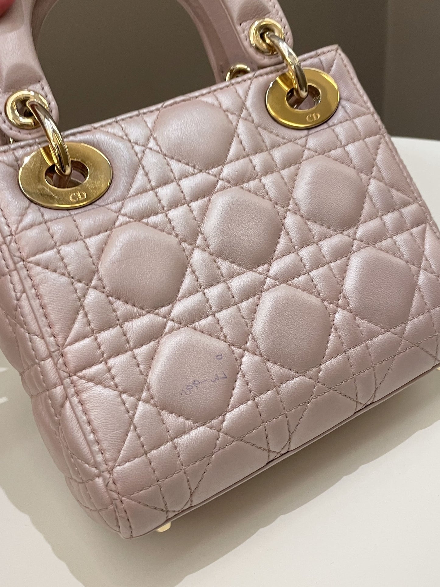 Dior Lady Dior Pearl Pink Lambskin