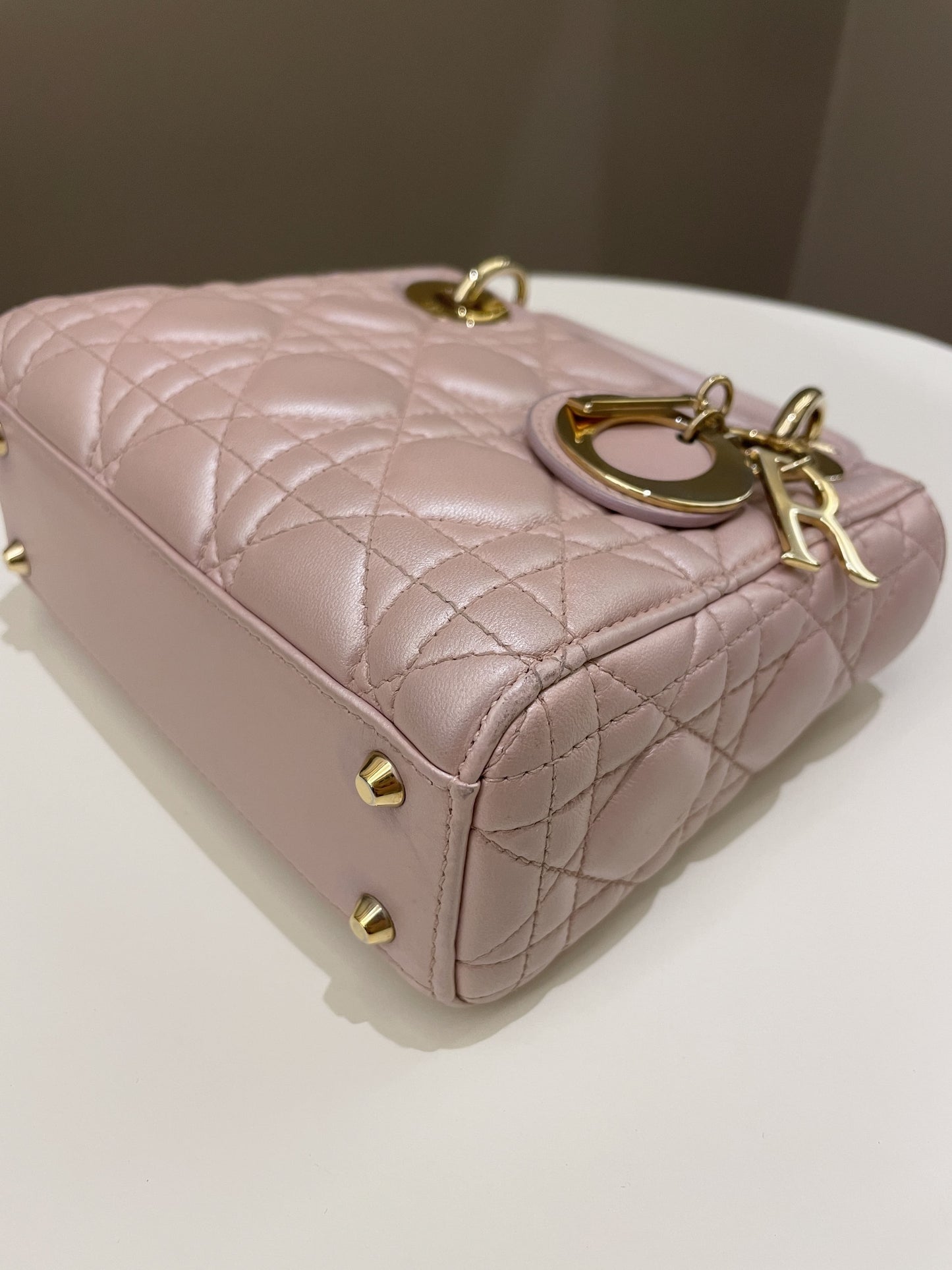 Dior Lady Dior Pearl Pink Lambskin