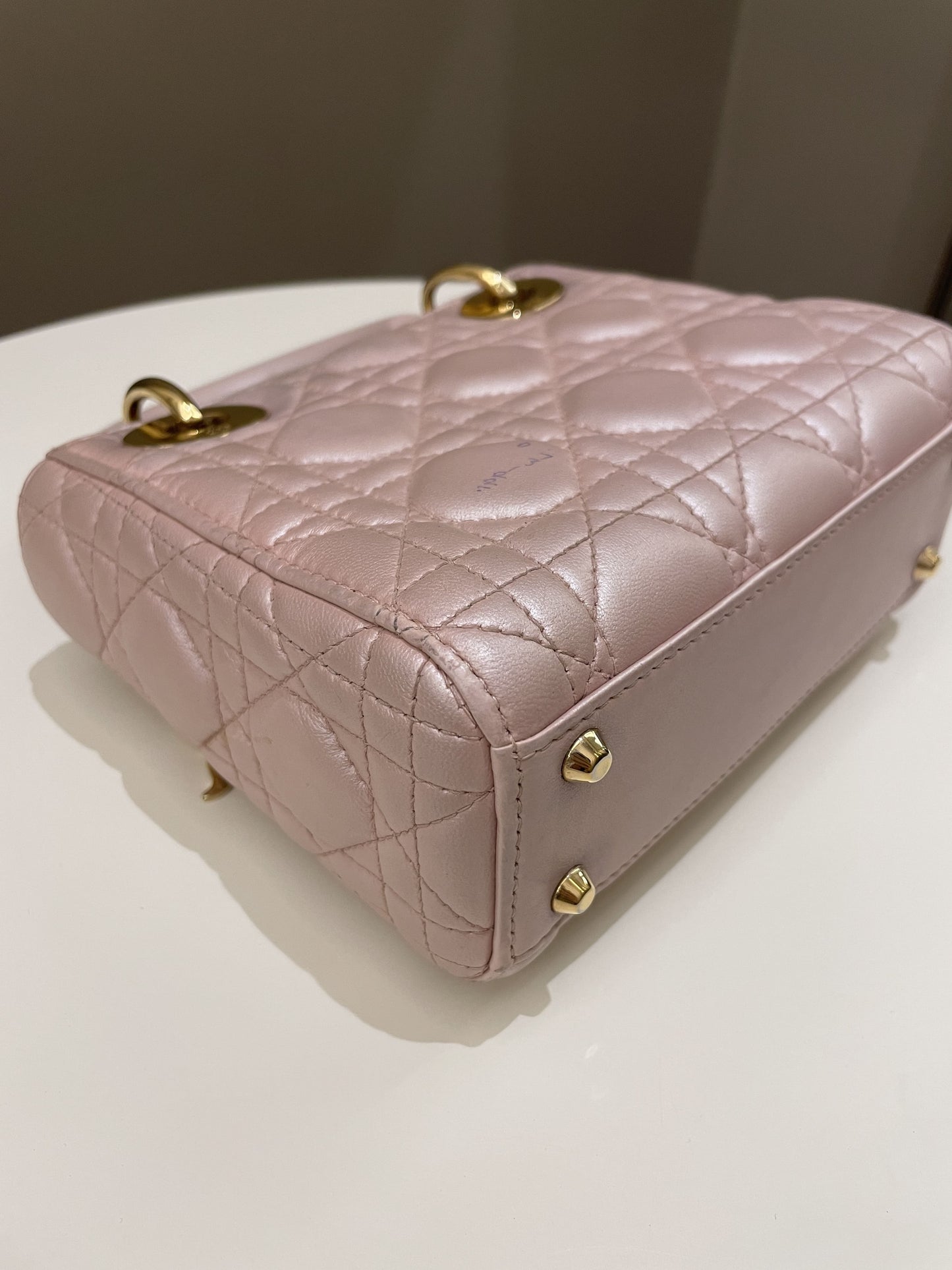 Dior Lady Dior Pearl Pink Lambskin