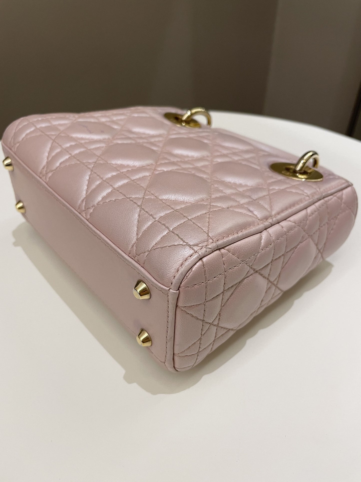 Dior Lady Dior Pearl Pink Lambskin