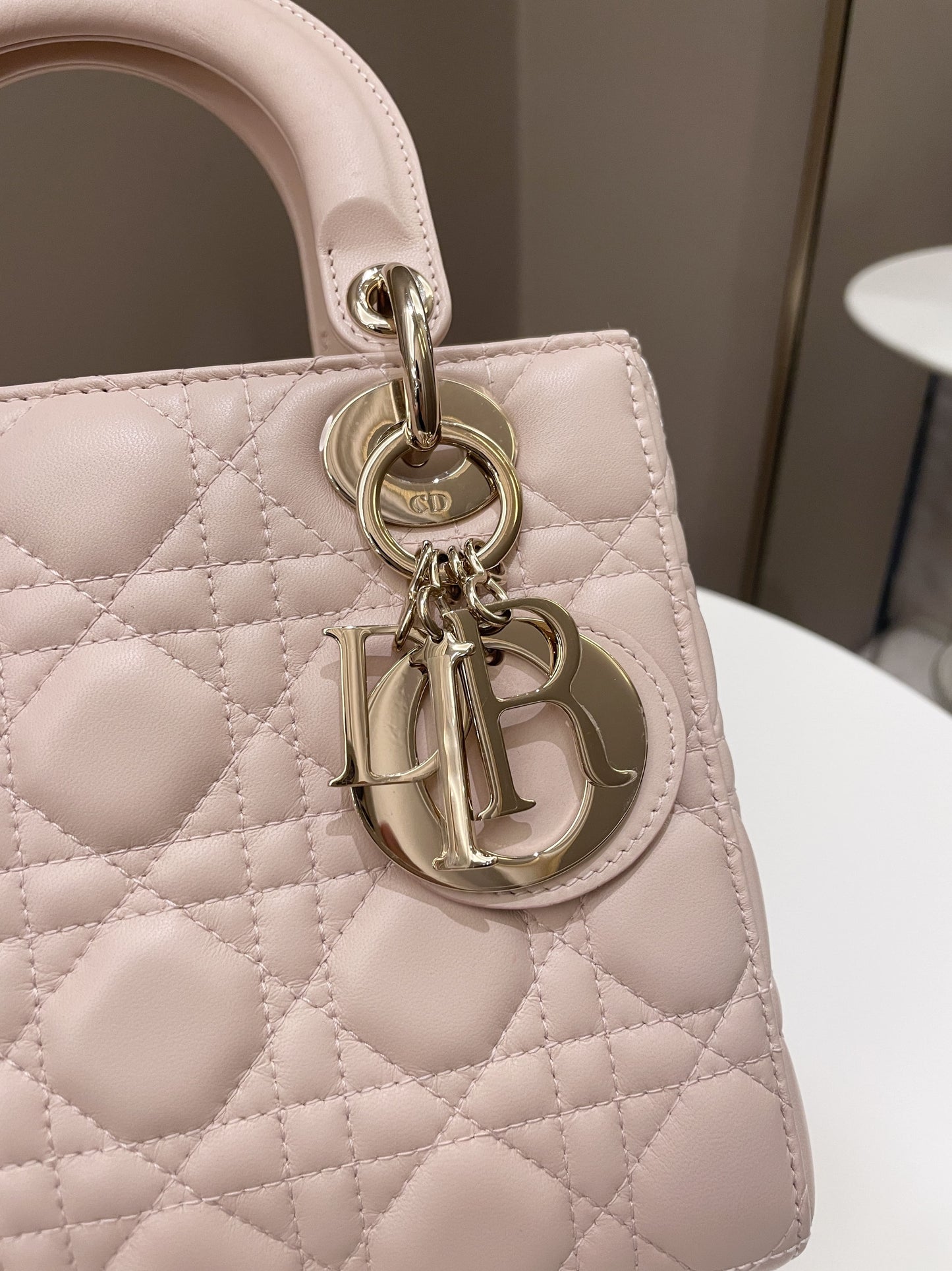 Lady Dior My ABC Dior Pale Pink Lambskin