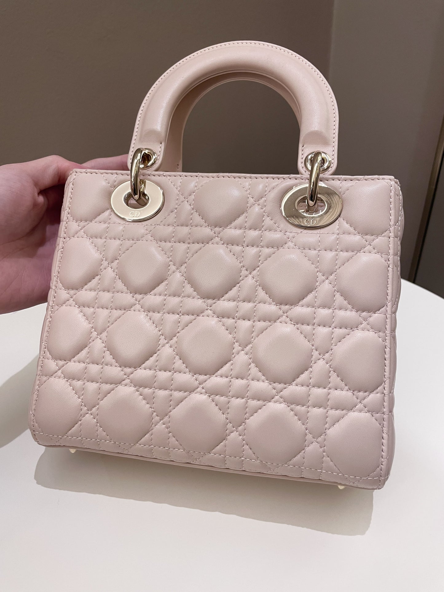 Lady Dior My ABC Dior Pale Pink Lambskin