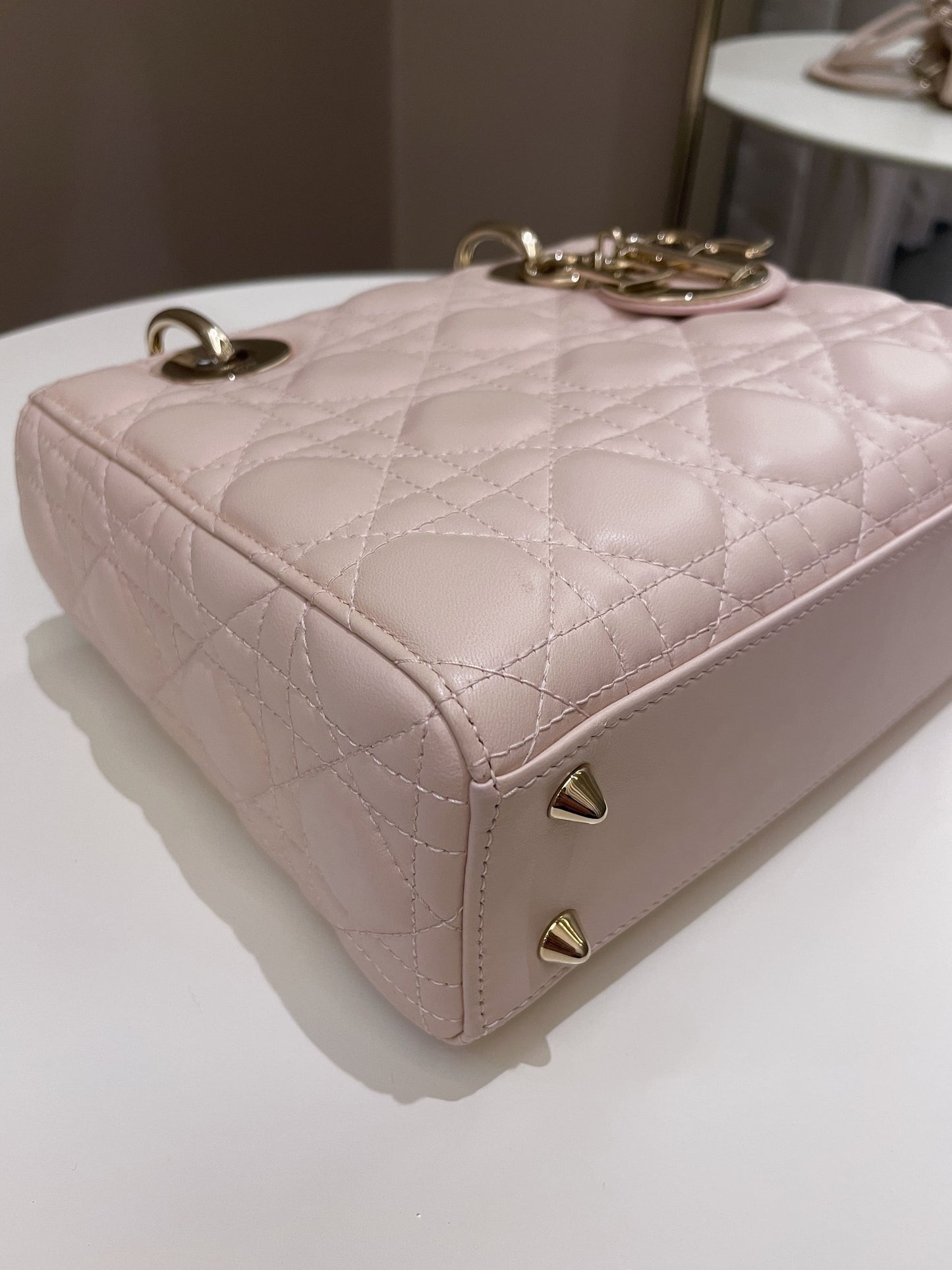 Lady Dior My ABC Dior Pale Pink Lambskin