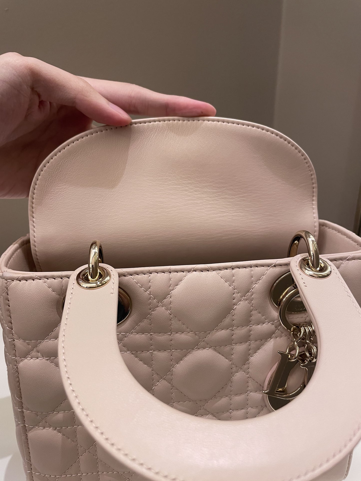 Lady Dior My ABC Dior Pale Pink Lambskin